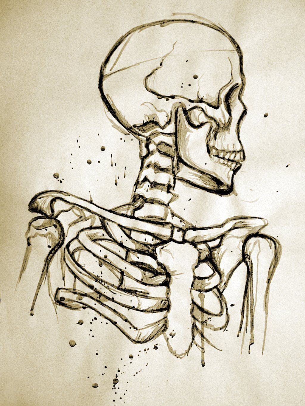 Скелет для срисовки