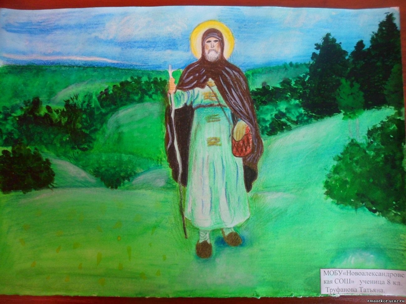 Рисунок 4. детство и Юность преподобного Сергия Радонежского.