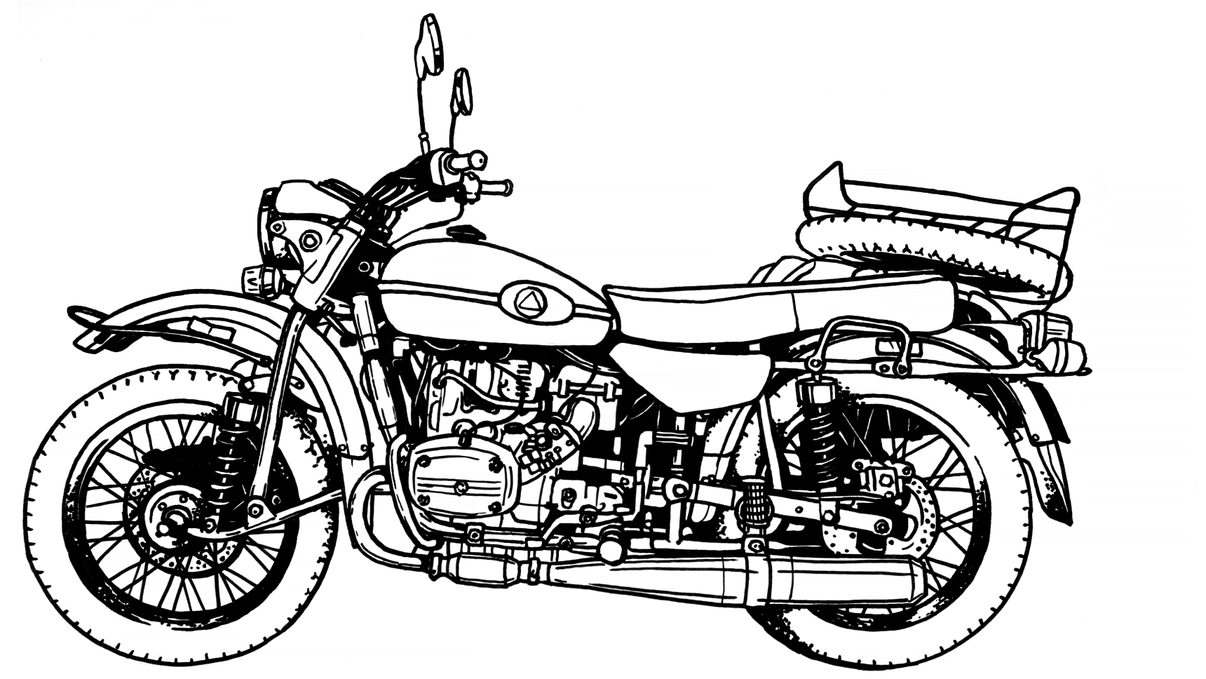 Урал рисунок. Мотоцикл Урал белый фон сбоку. Урал мотоцикл. Военный мотоцикл Урал вектор. Мотоцикл Урал с коляской вектор.