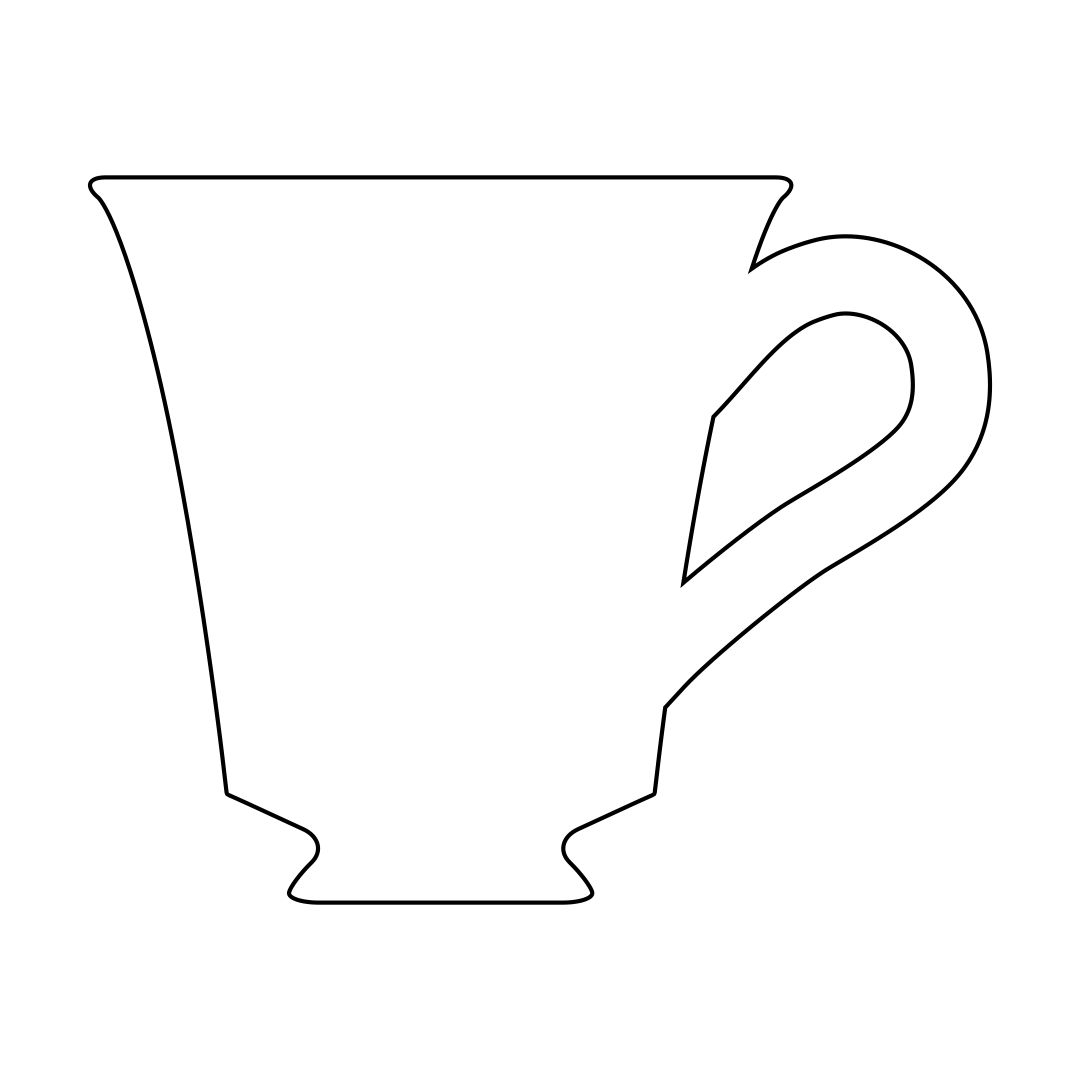 Трафарет декоратор для кофе Luxstahl 100 мм (чашка, звезды, бабочка, зерна)