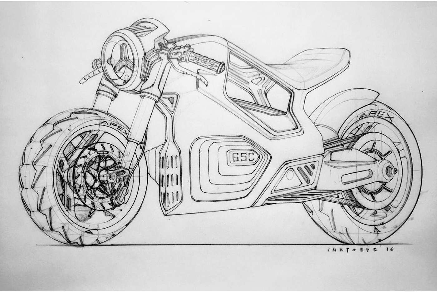 Рисовалки мотоциклы
