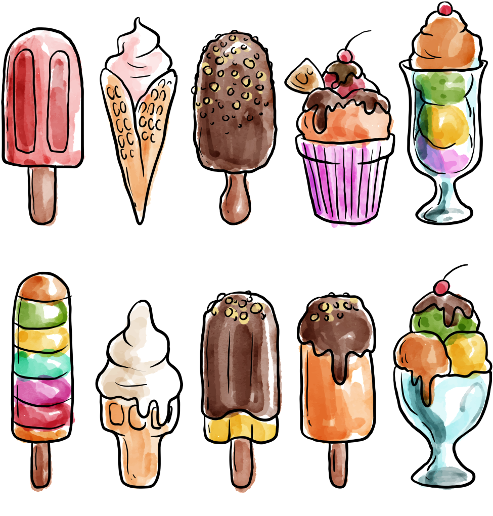 Как нарисовать ice cream