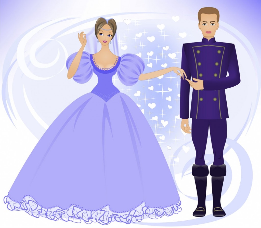 Одежда принцесс и принцев рисование