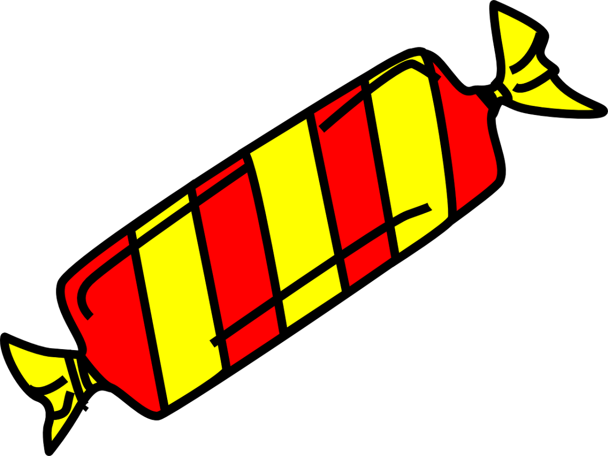 Рисунок конфет для детей