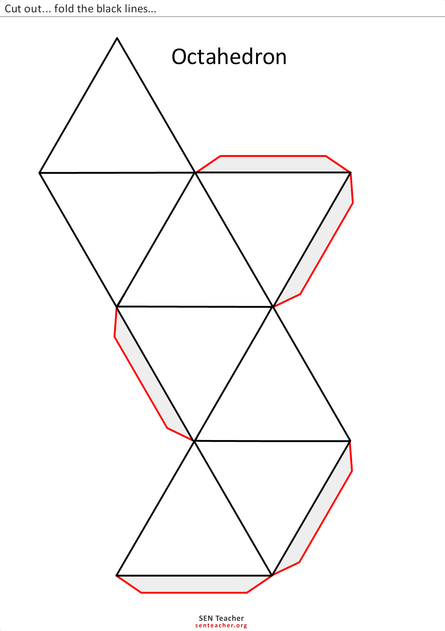 Собранный октаэдр. Правильный октаэдр развертка для склеивания. Развертка правильного октаэдра. Схема правильного октаэдра для склеивания. Октаэдр схема для склеивания.