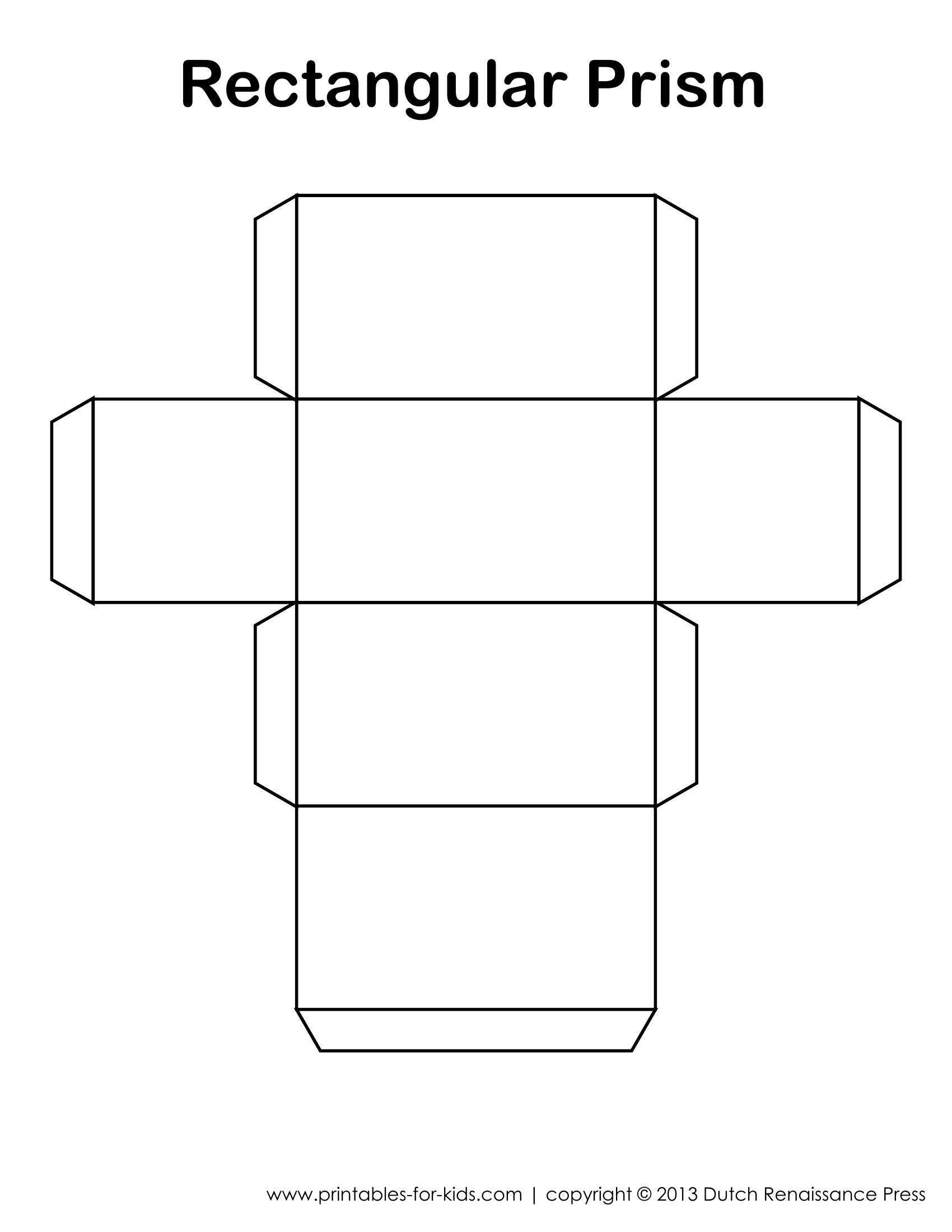 Развёртки геометрических фигур куб