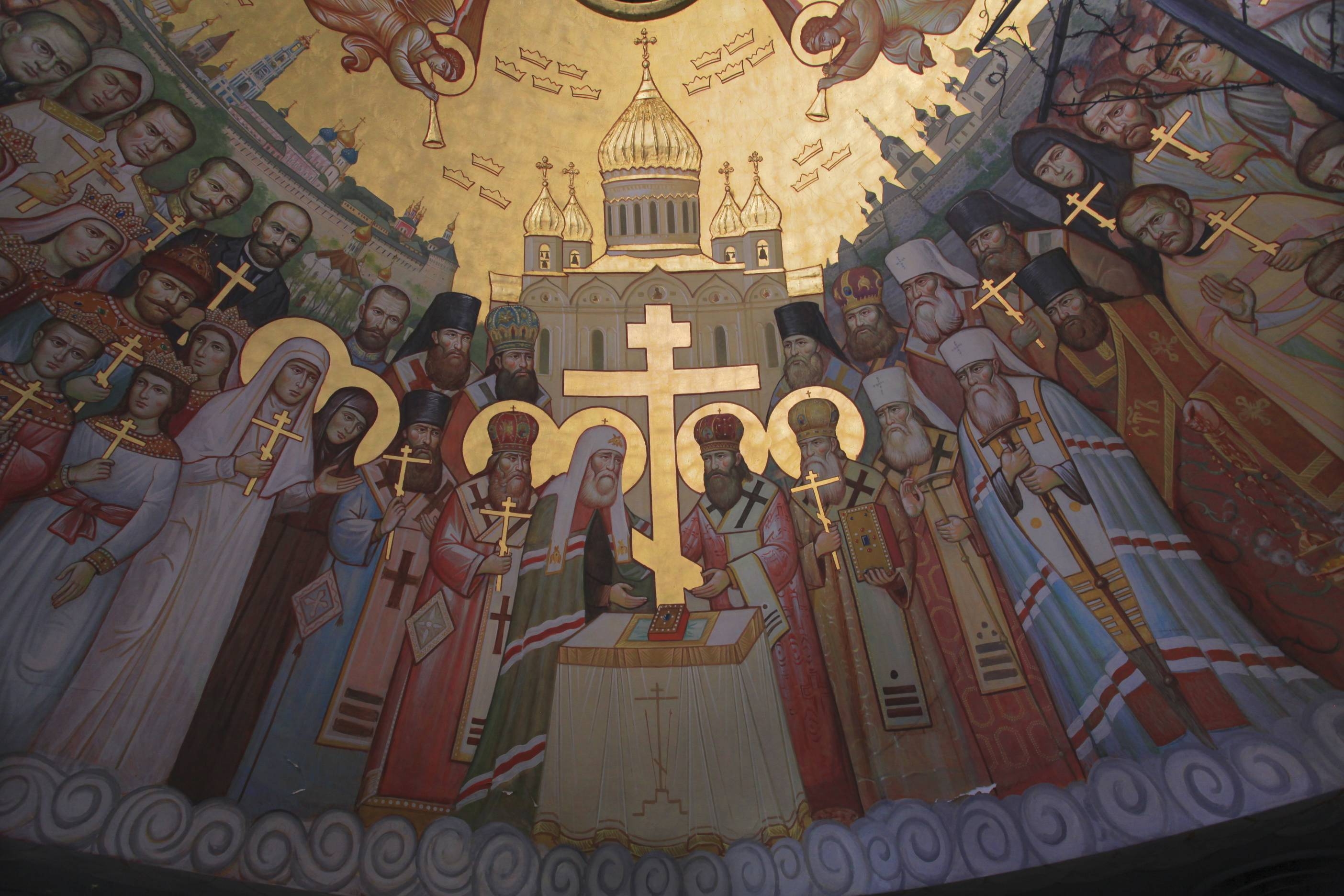 Христианский (православный) храм арт
