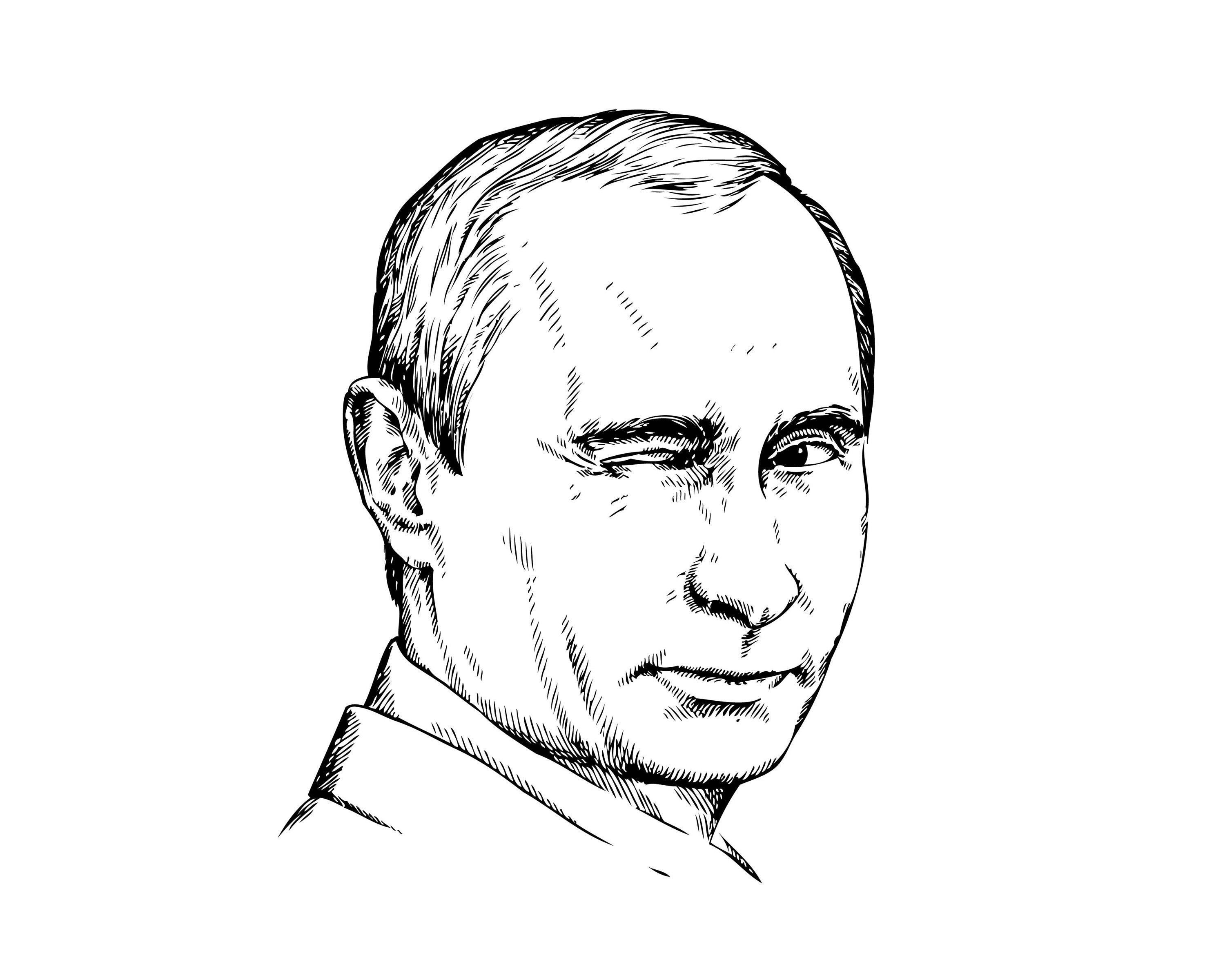 ПУТИН РИСУНОК