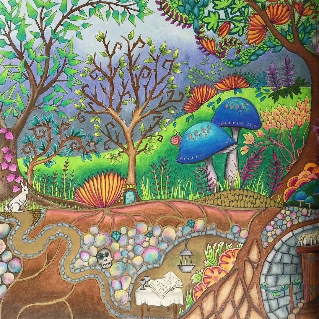 Джоанна Басфорд таинственный сад Зачарованный лес