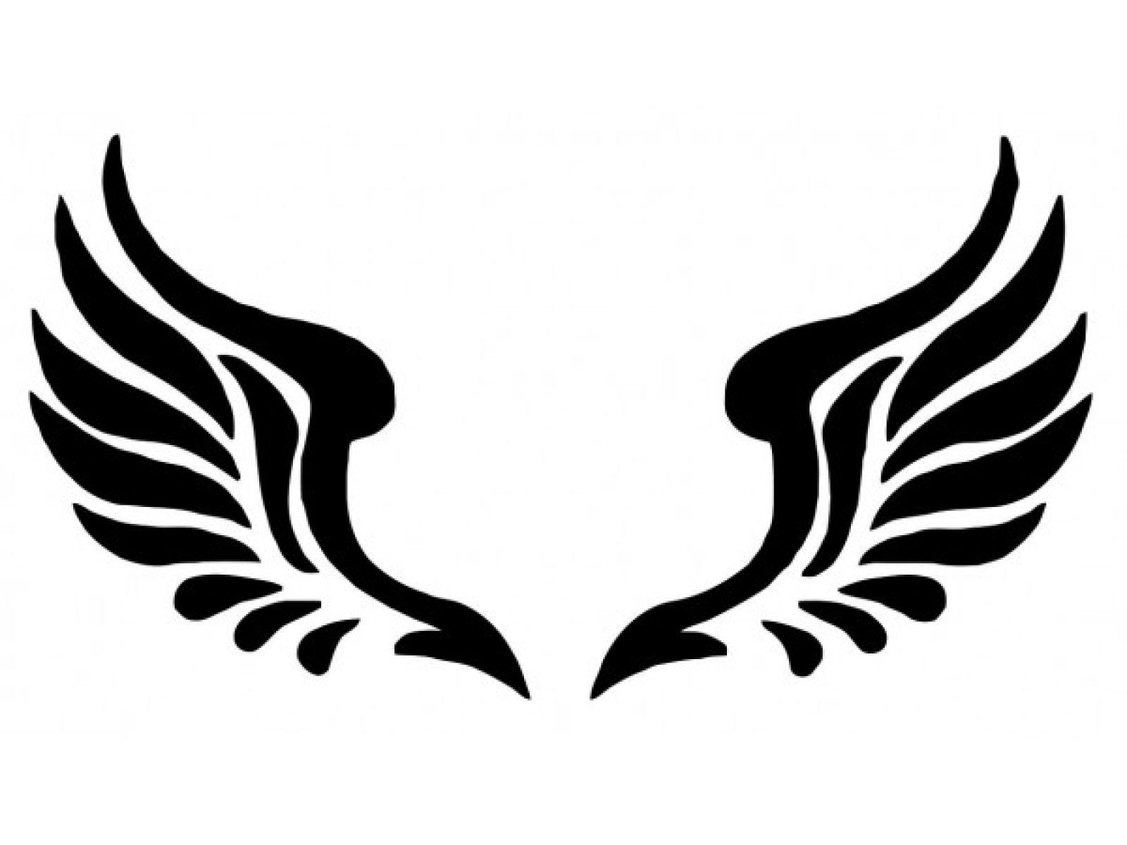 Вектор крылья ангела шаблон