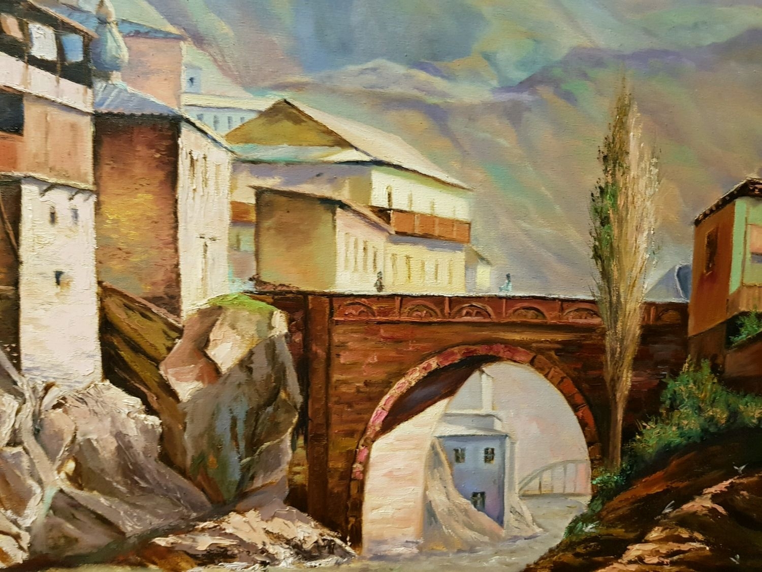 Ахты Дагестан картина художника