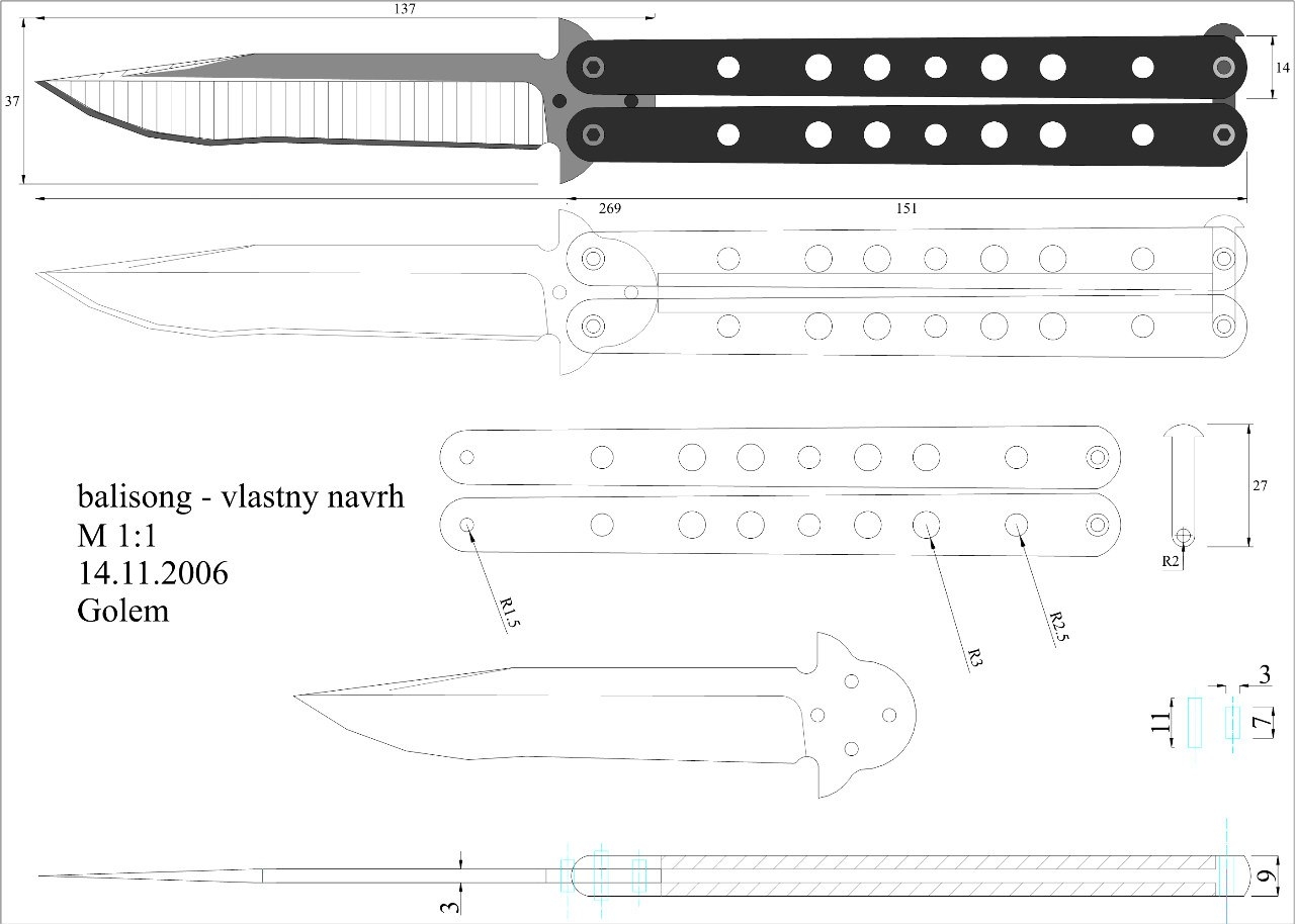 чертежи всех ножей из кс фото 39