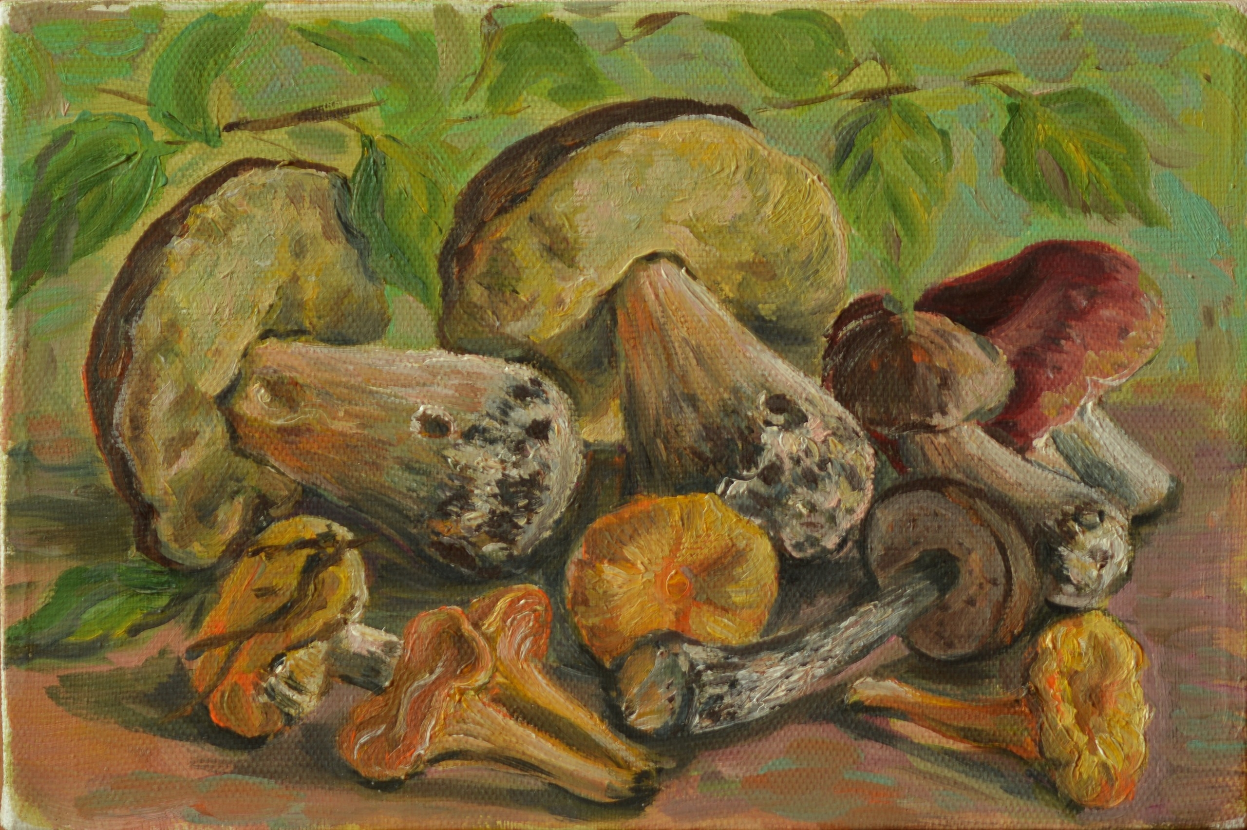 Картина Владимира Никонова грибы