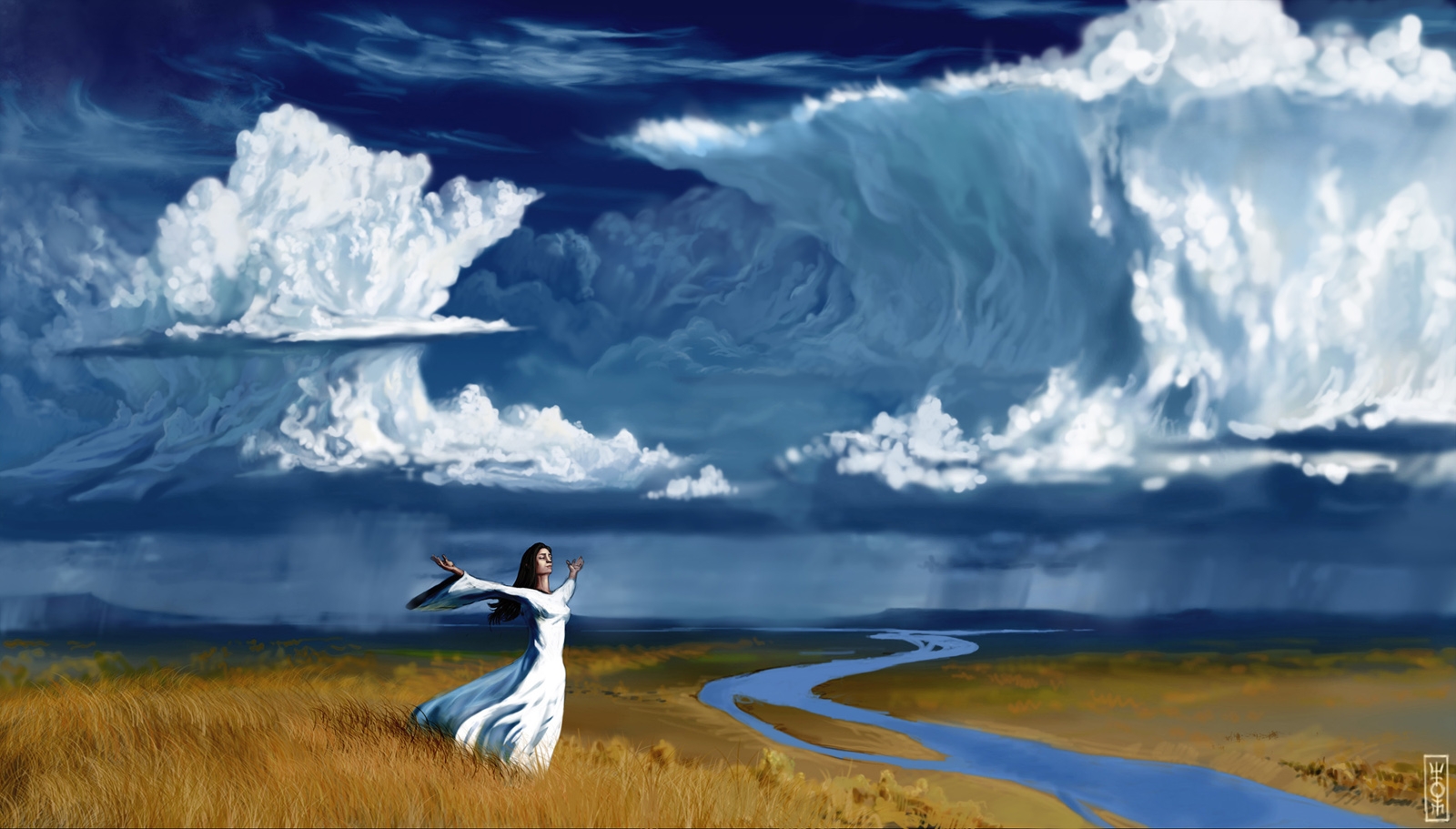 Краски неба и земли. Художник Artem rhads Cheboha. Ветер картины художников. Сюрреализм небо.