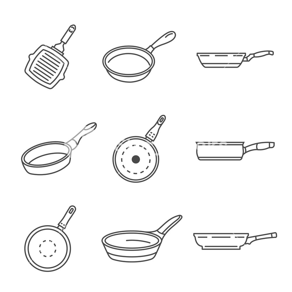 Ручка сковороды иконка