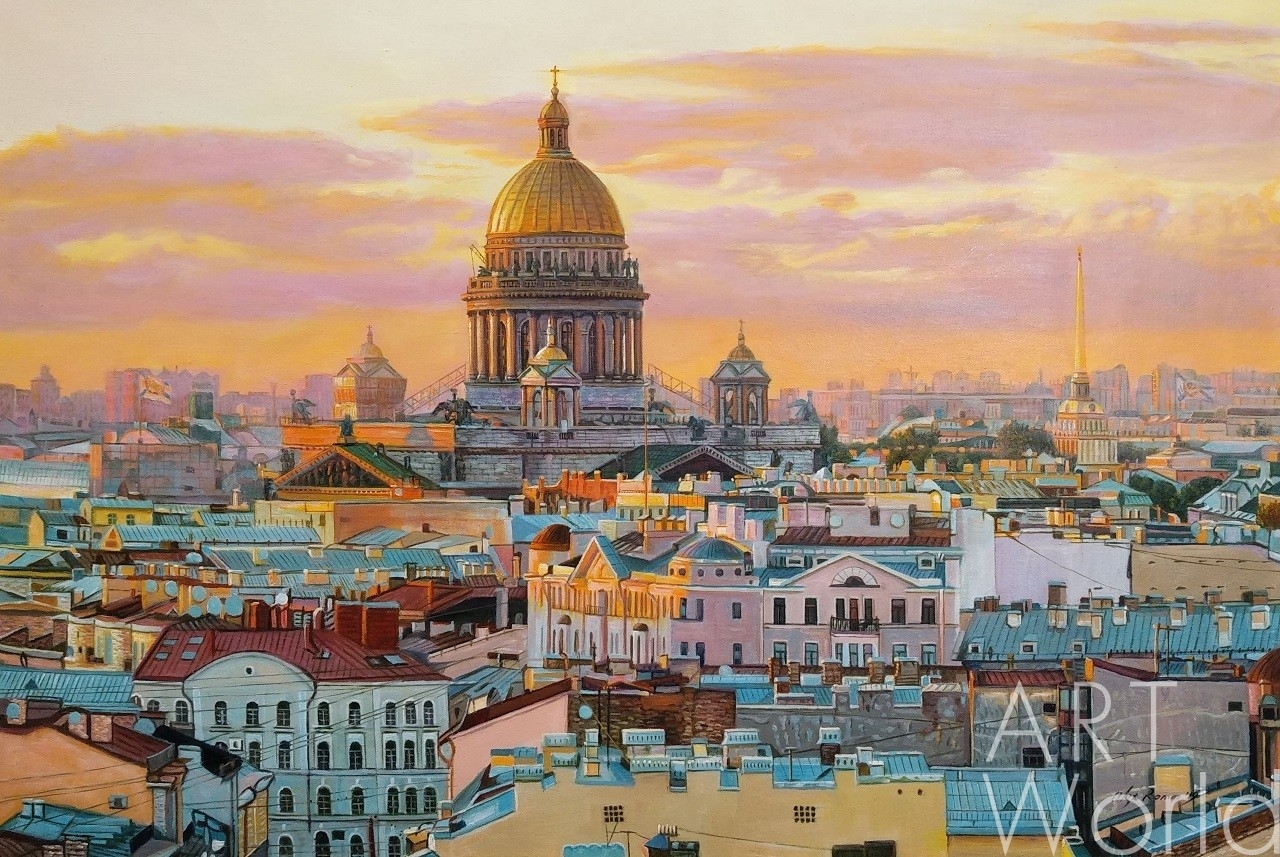 Санкт-Петербург. Вид на Исаакиевский собор Александр Ромм