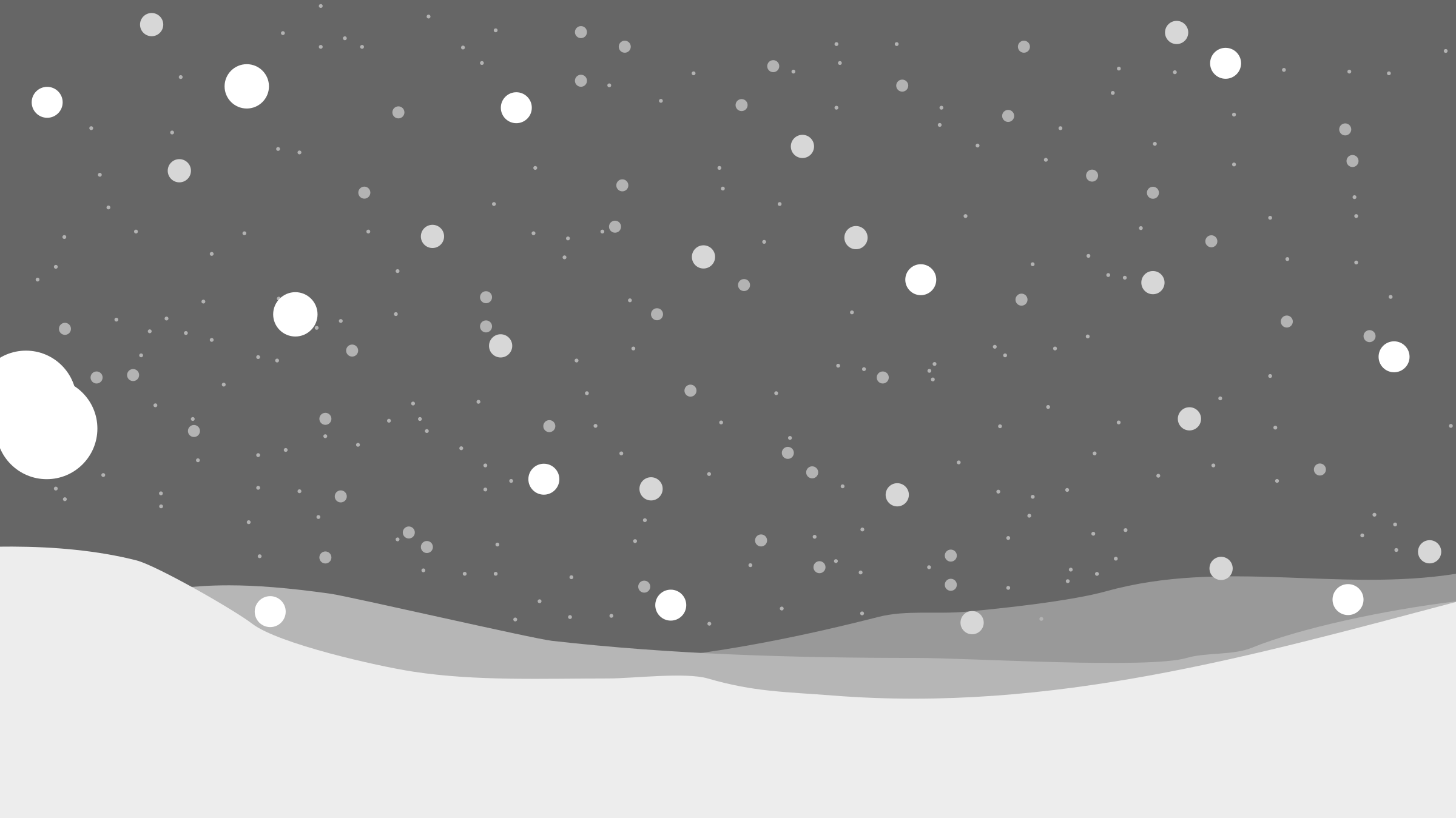 Снегопад на прозрачном фоне
