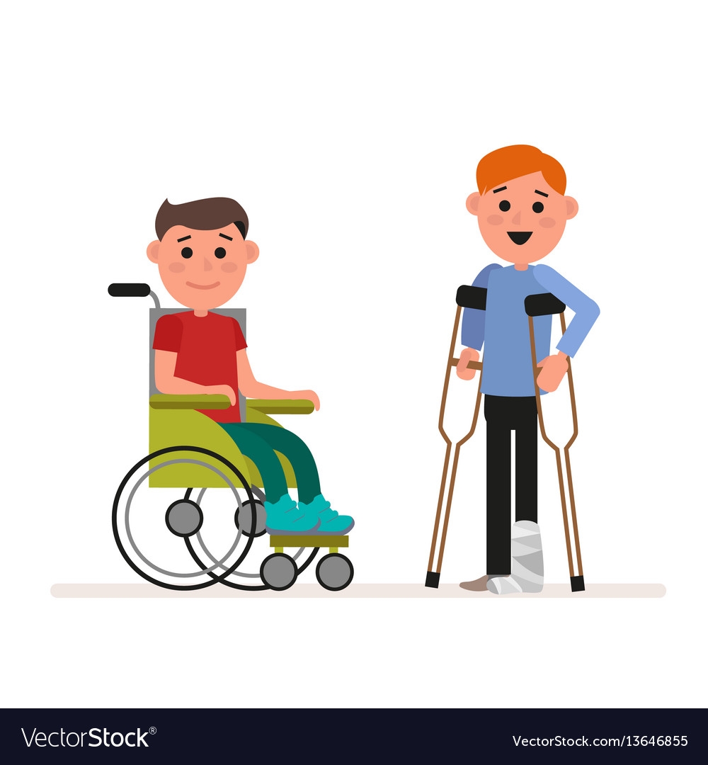 Инвалид мультяшный