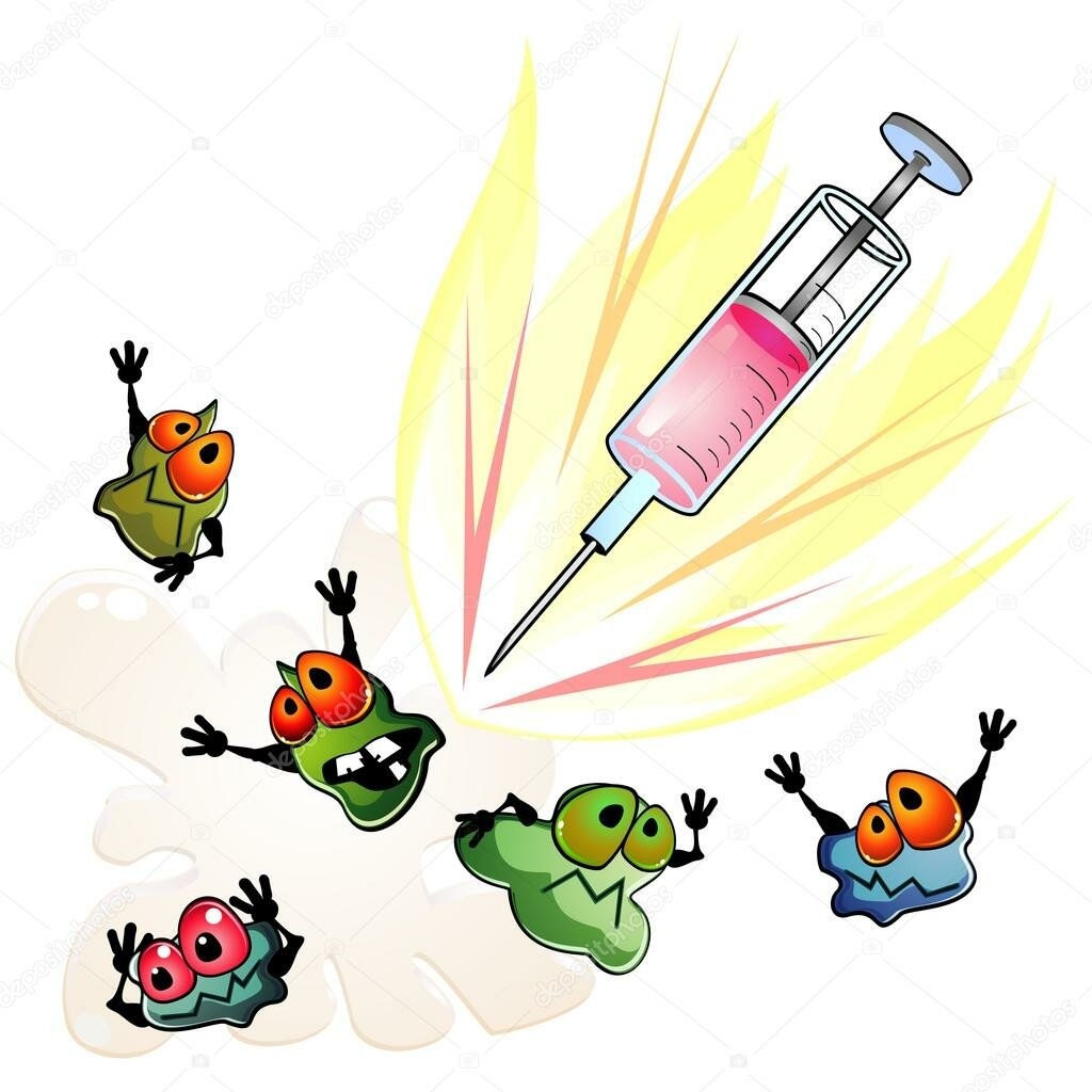 Иллюстрации на тему вакцинация