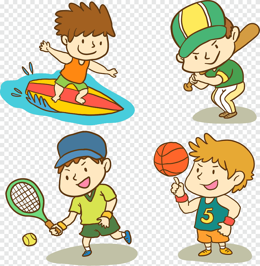 Спортивные рисунки для детей - 52 фото