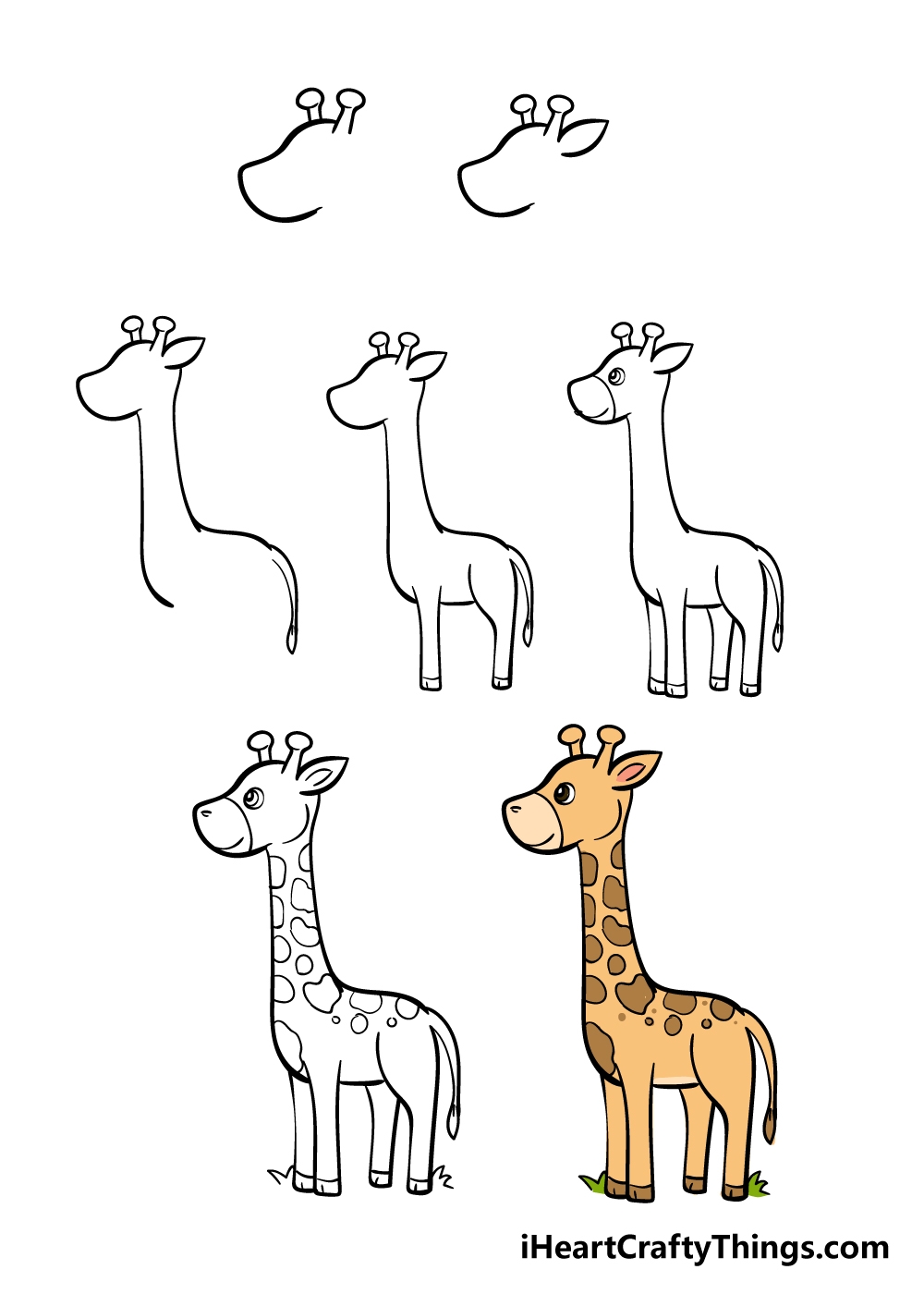 Жираф поэтапно для детей. Рисунок жирафа. Поэтапное рисование жирафа. Рисунок жирафа для детей. Поэтапное рисование жирафа для дошкольников.