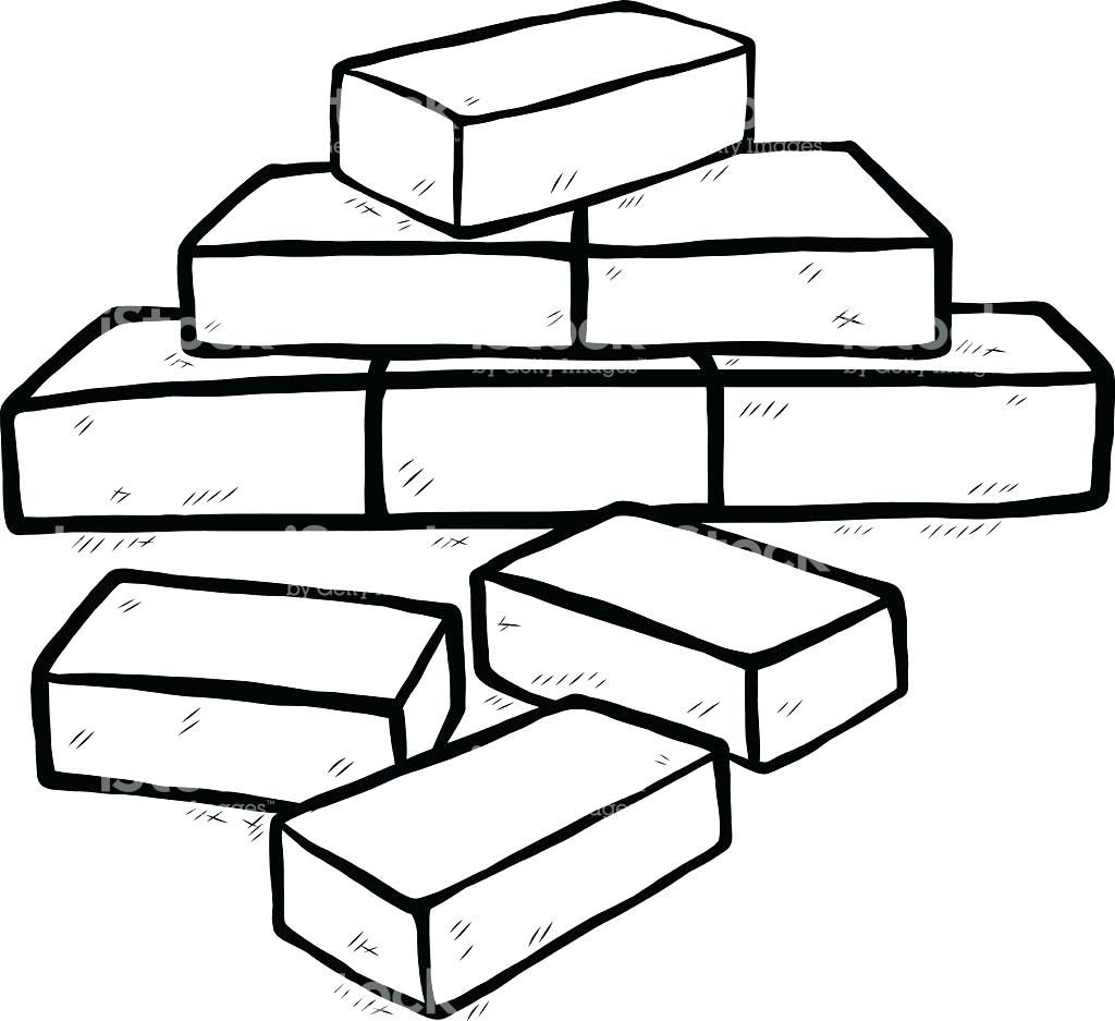 Картинка кирпичик для детей на прозрачном фоне