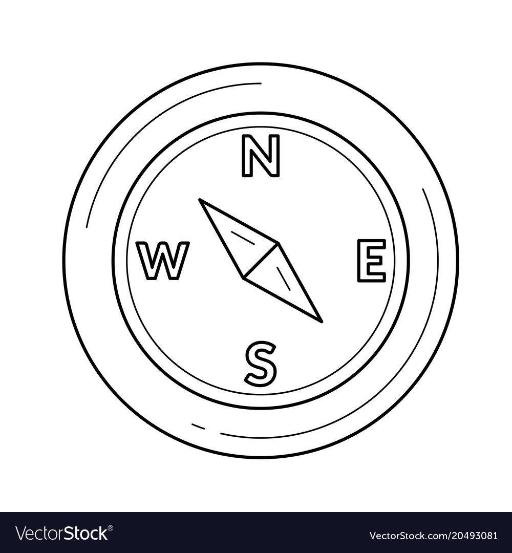 Как нарисовать компас