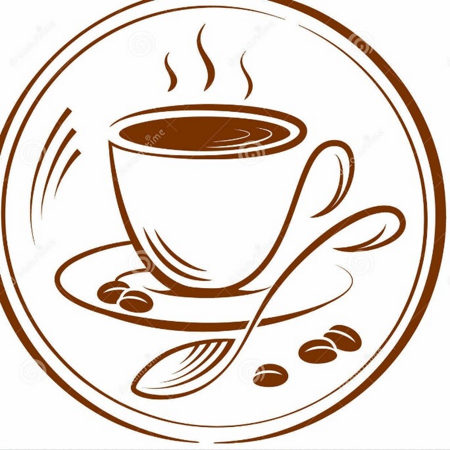 Чашка кофе с зернами вектор
