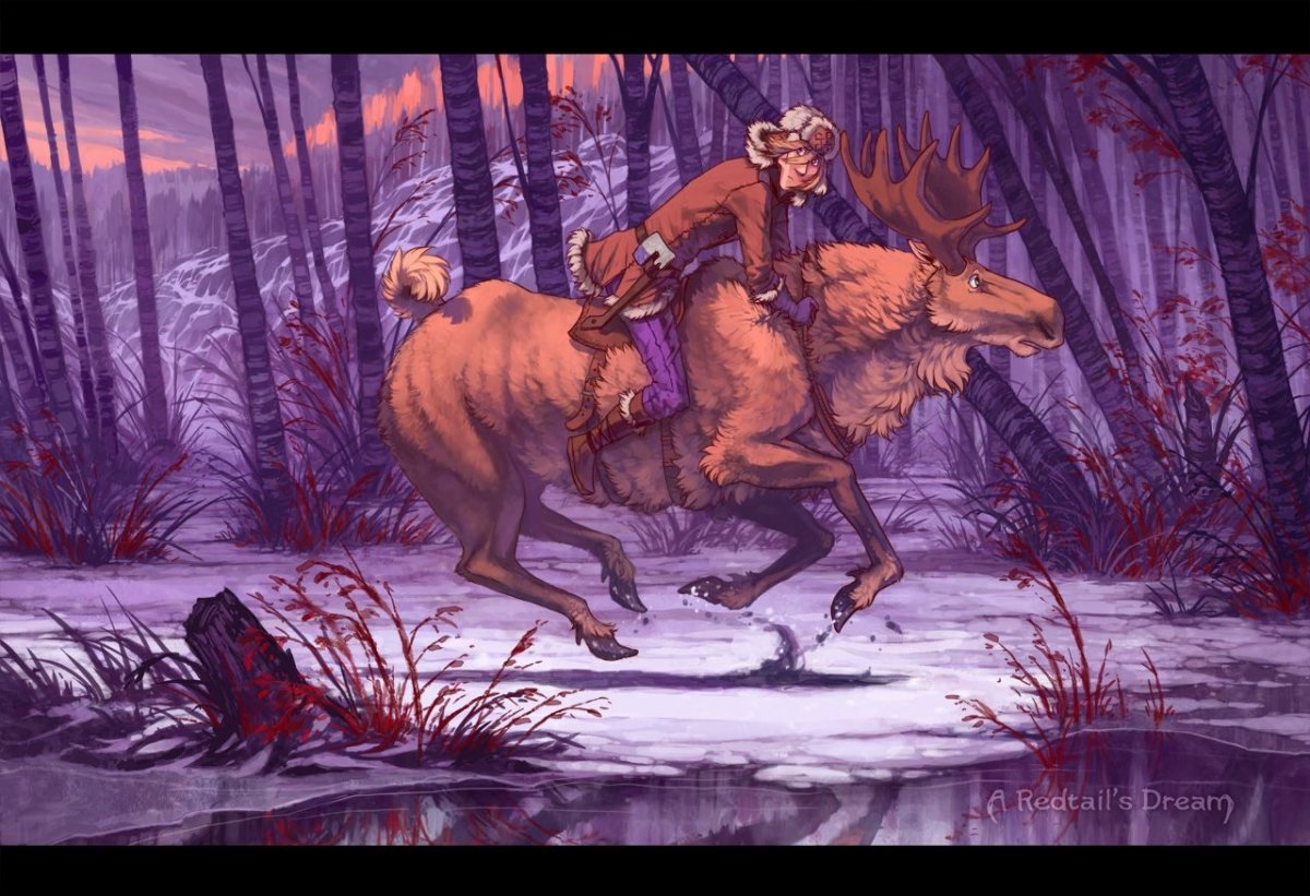 Лесной царь Шуберт рисунок