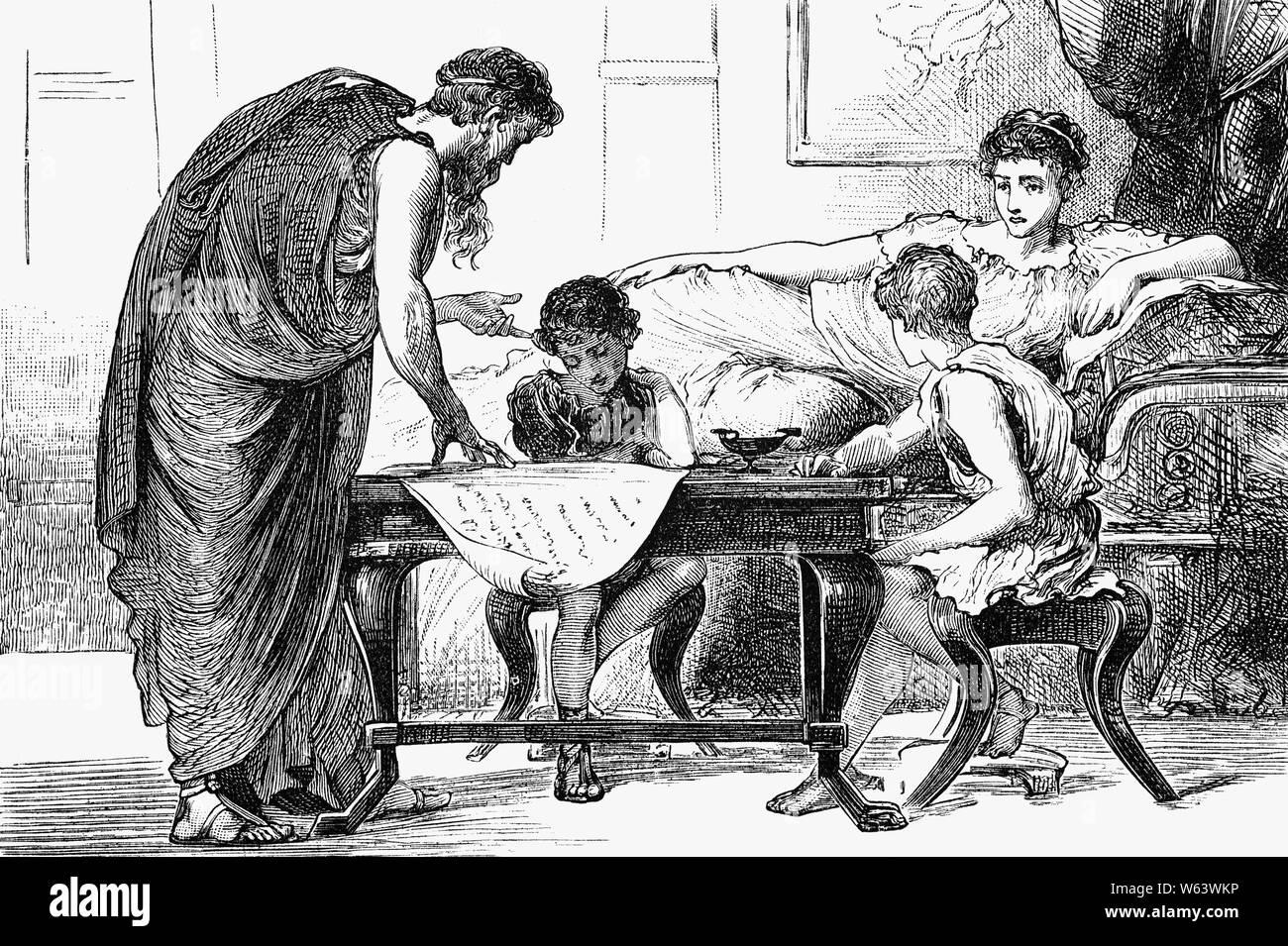 Наказание рабов в древнем Риме