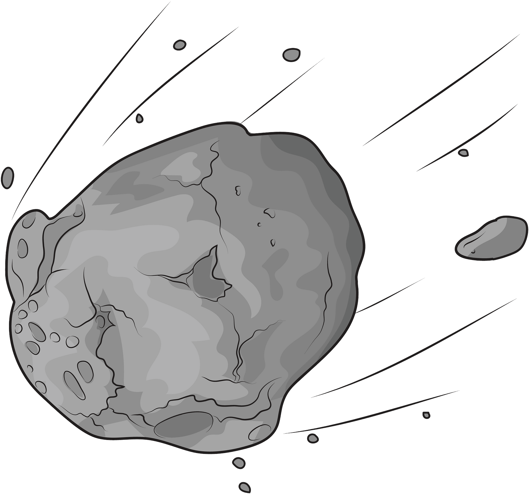 Метеорит рисунок для детей