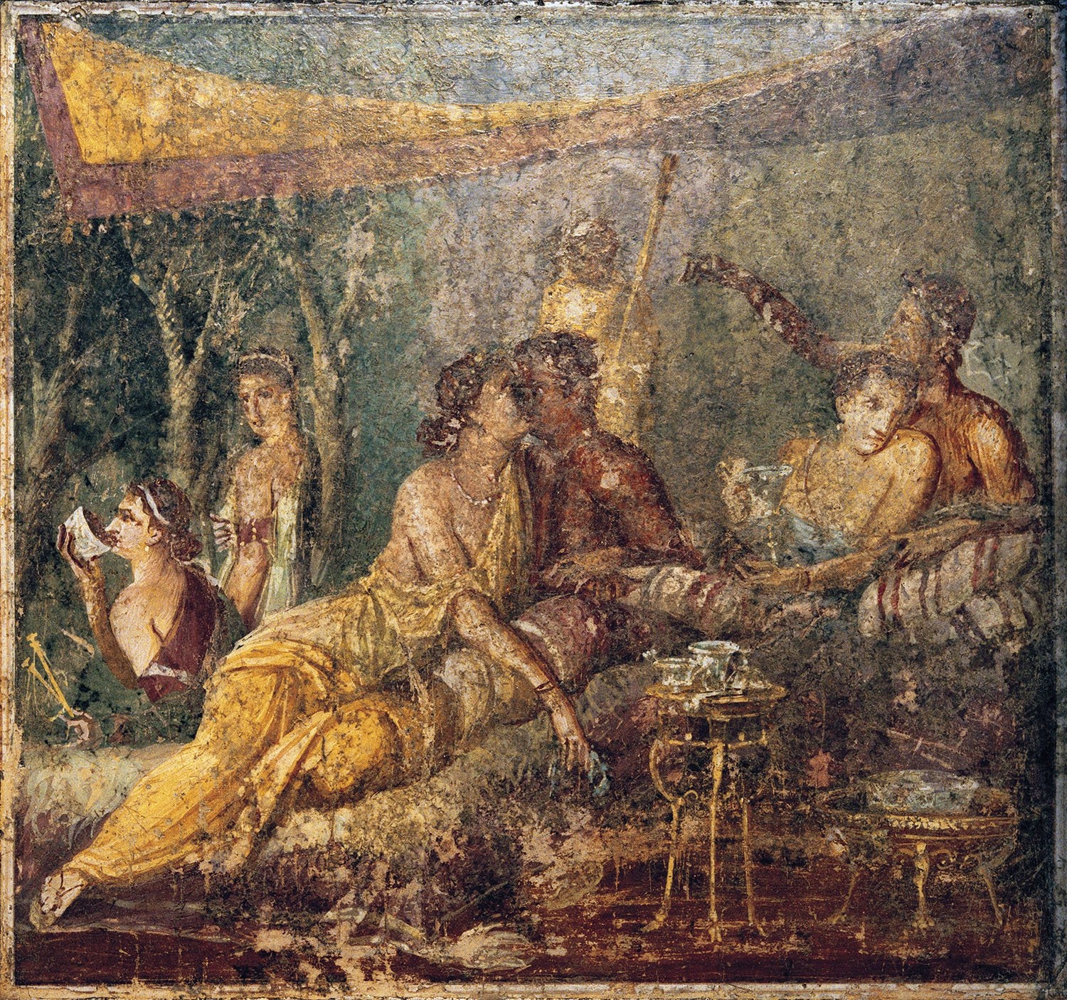 фрески древнего рима