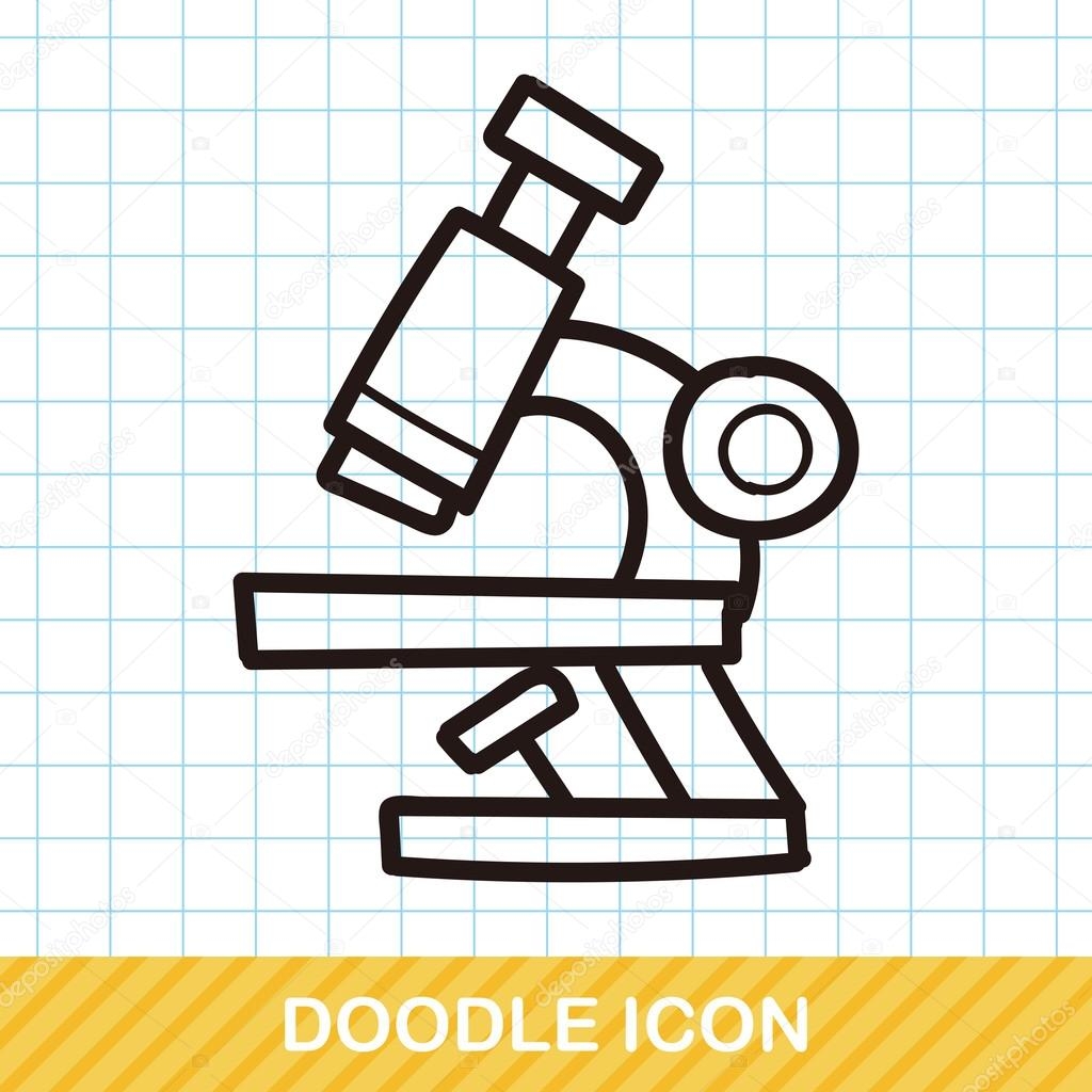 Микроскоп рисунок для детей