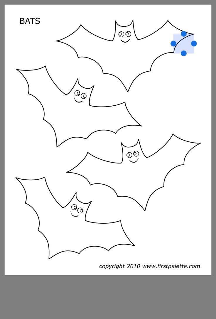 картинки тыквы и летучей мыши на хэллоуин