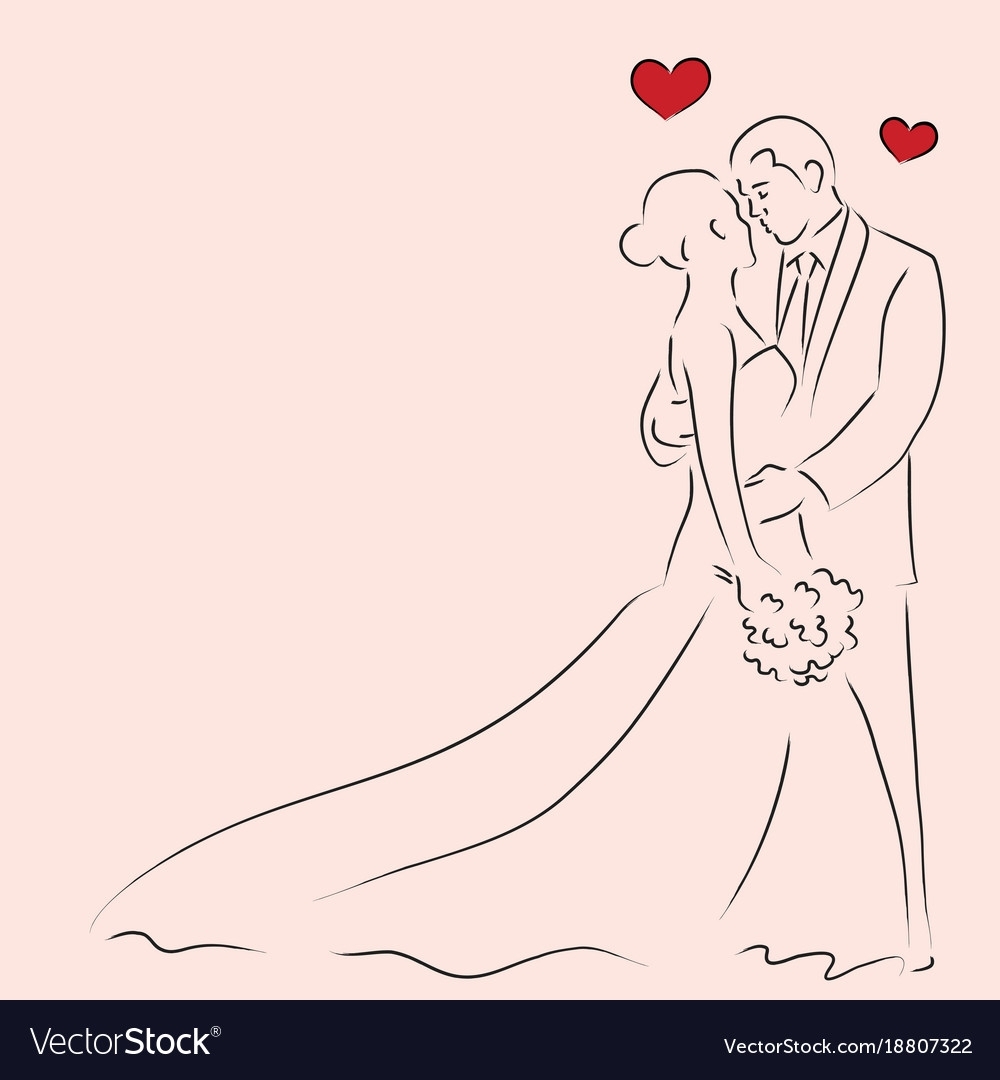 Рисунки к свадьбе простые