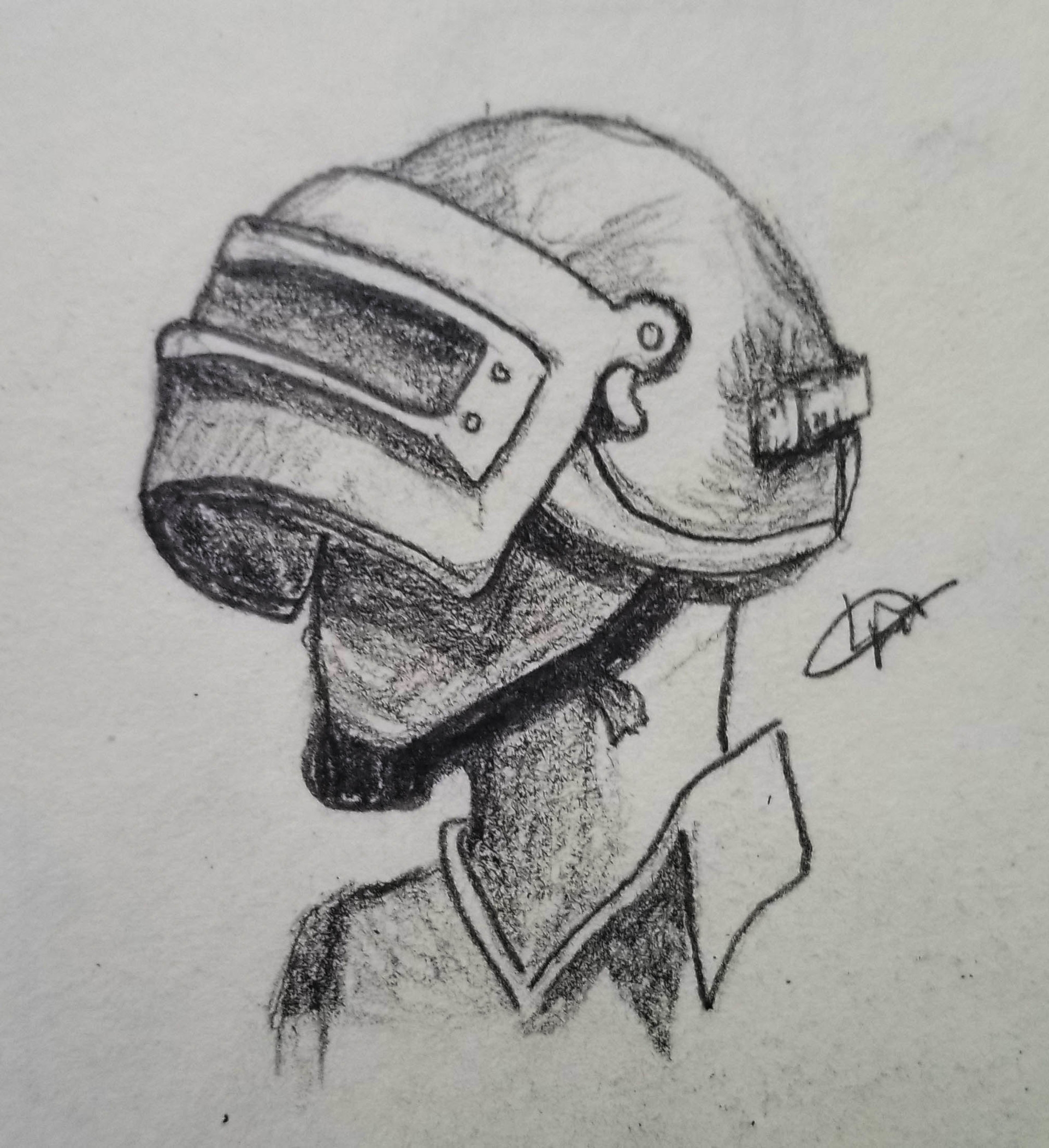 шлем из пабг рисунок фото 119