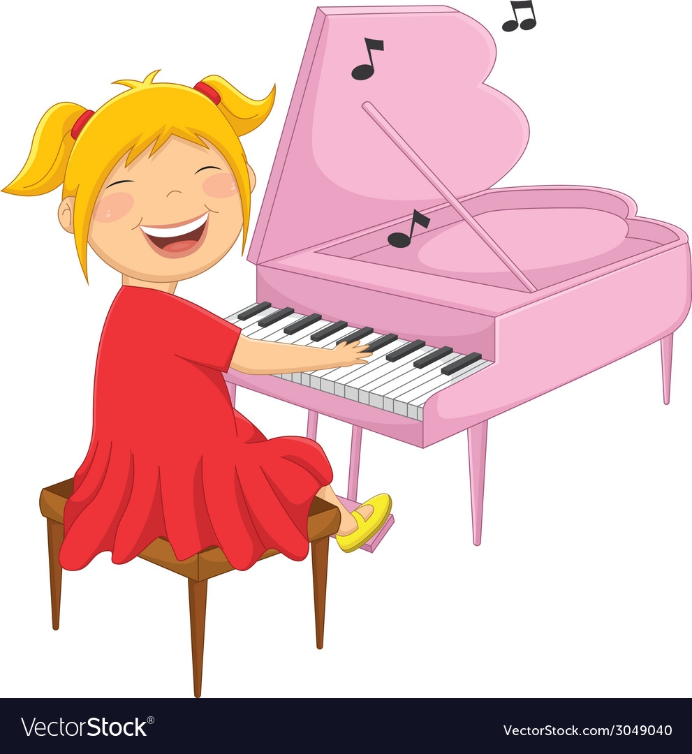 Пианистка для детей