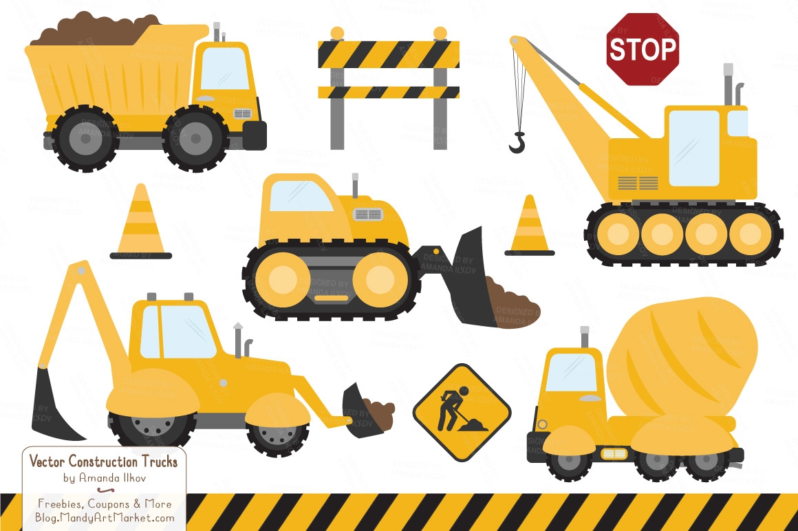 Construction Machinery background