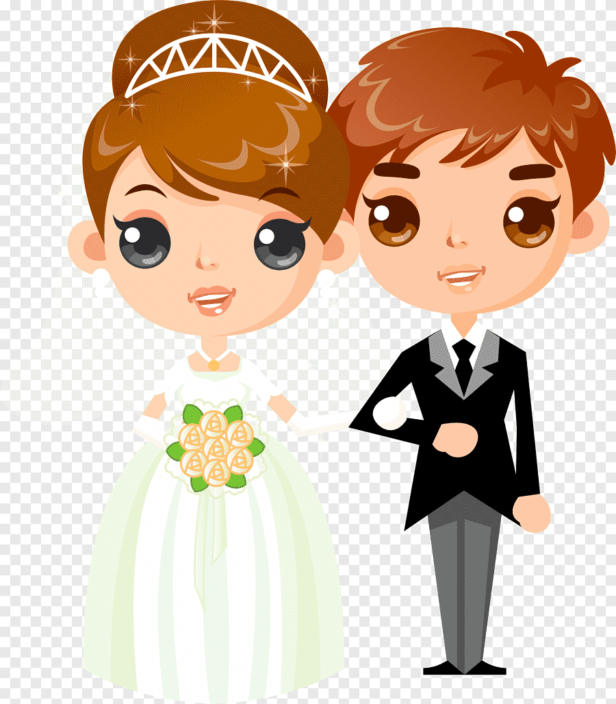 Рисунок жених и невеста