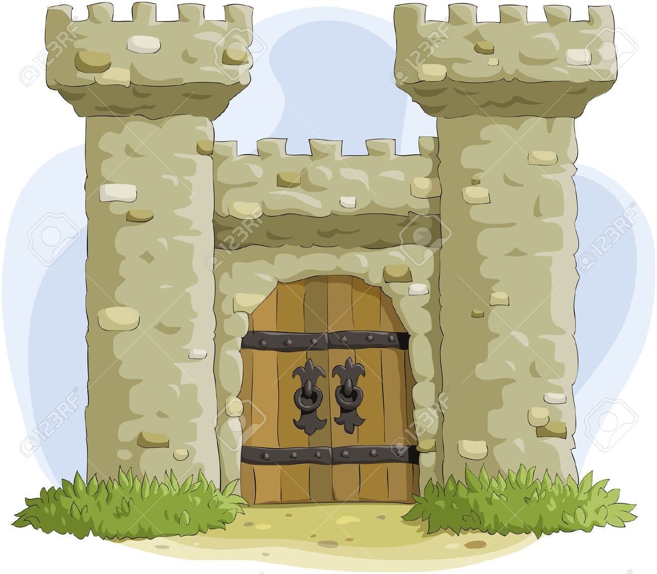 Ворота с замком для детей
