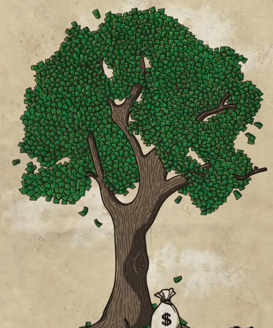 Постер с изображением дерева