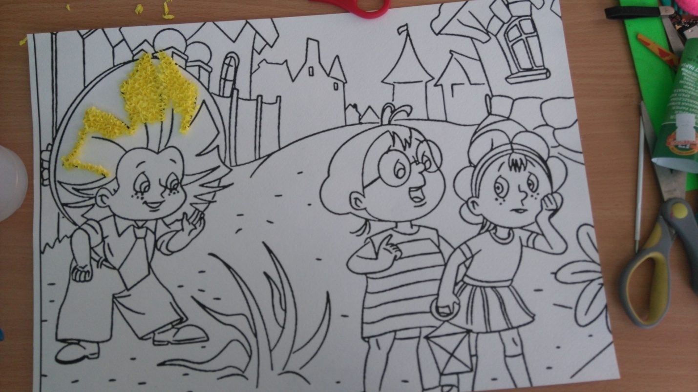 Рисунок на тему Незнайка 7 класс как нарисовать на ватмане