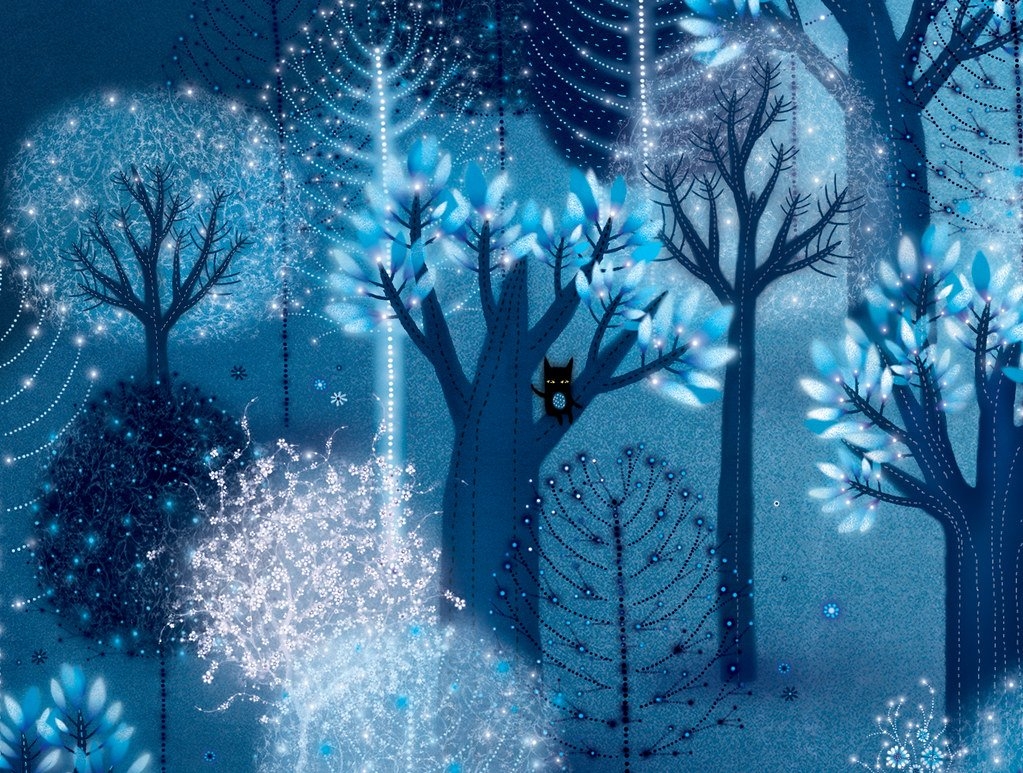 Сказочное дерево зимой