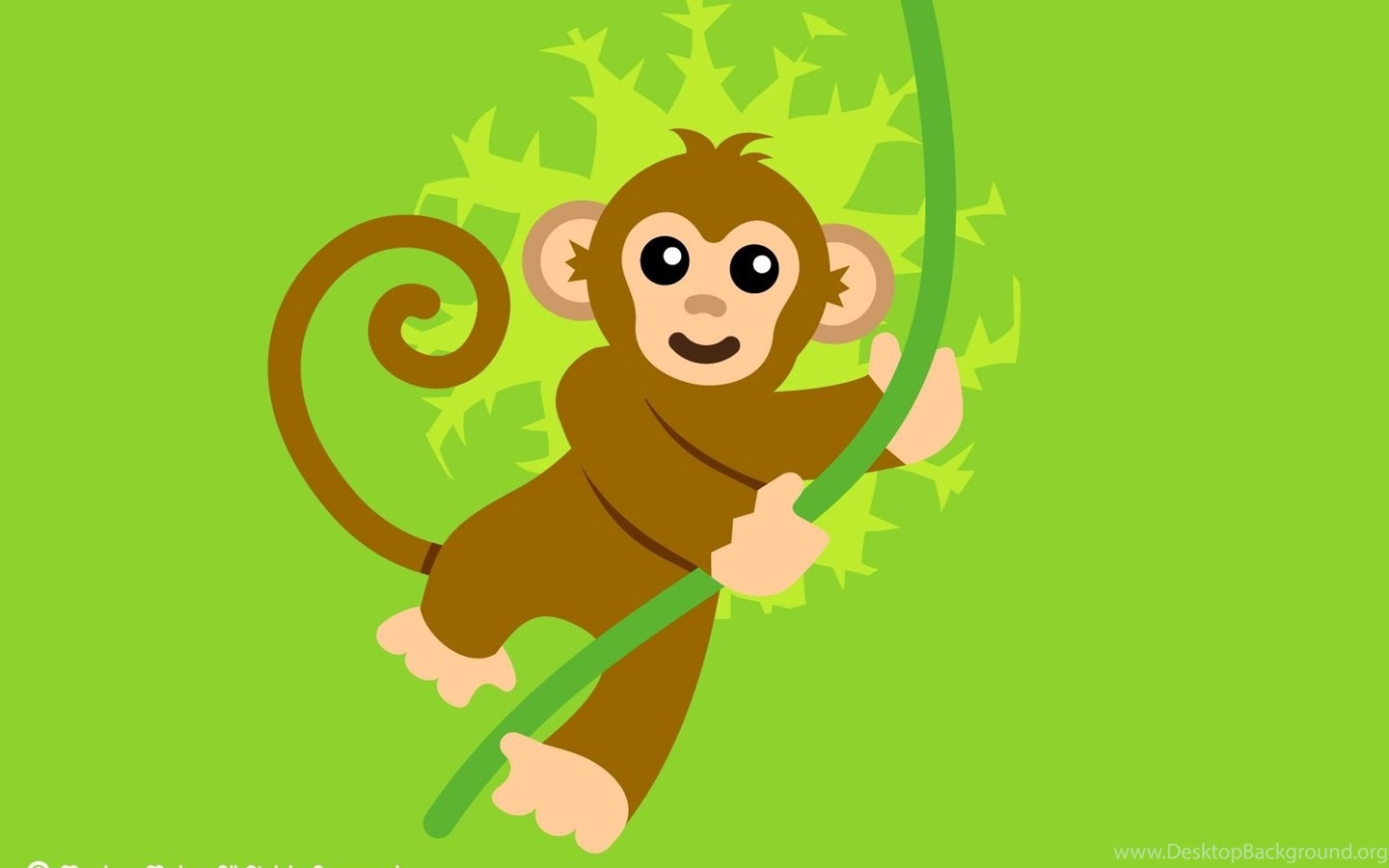 Фон обезьянки