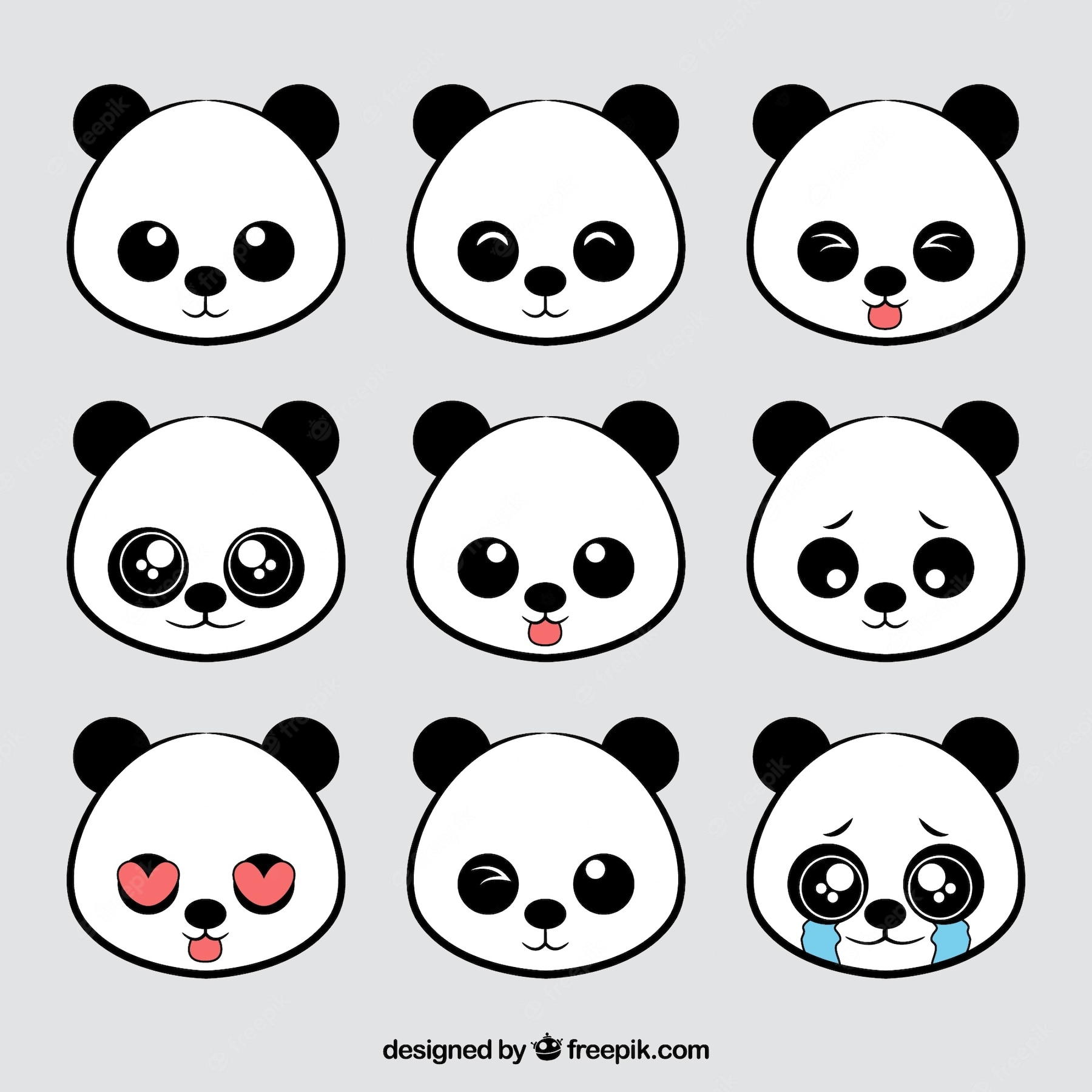 Рисунок панды: + простых идей для срисовки