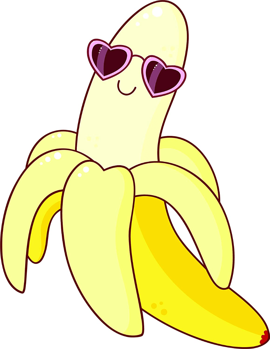 Банан с глазками