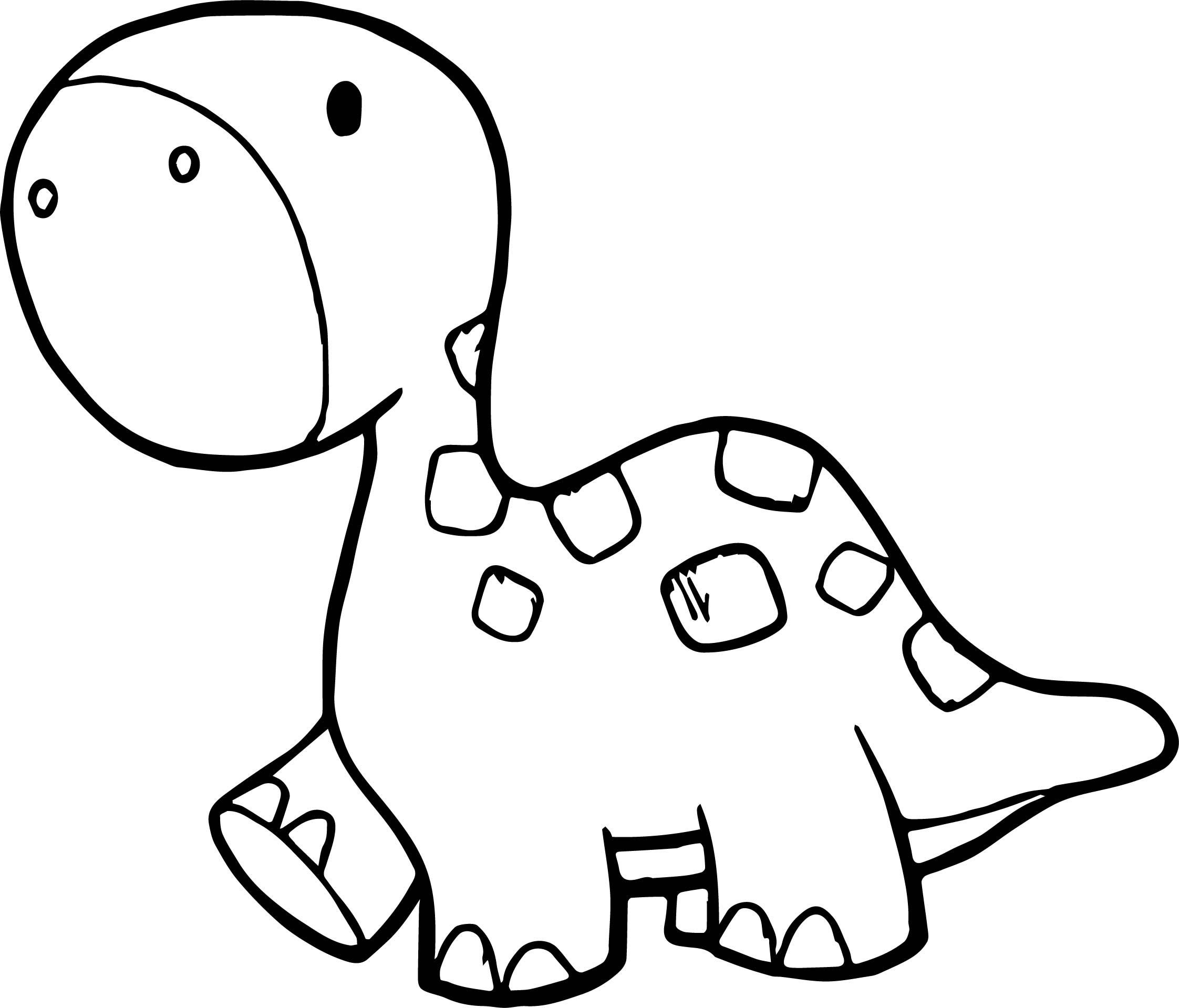 Раскраски динозавры маленькие