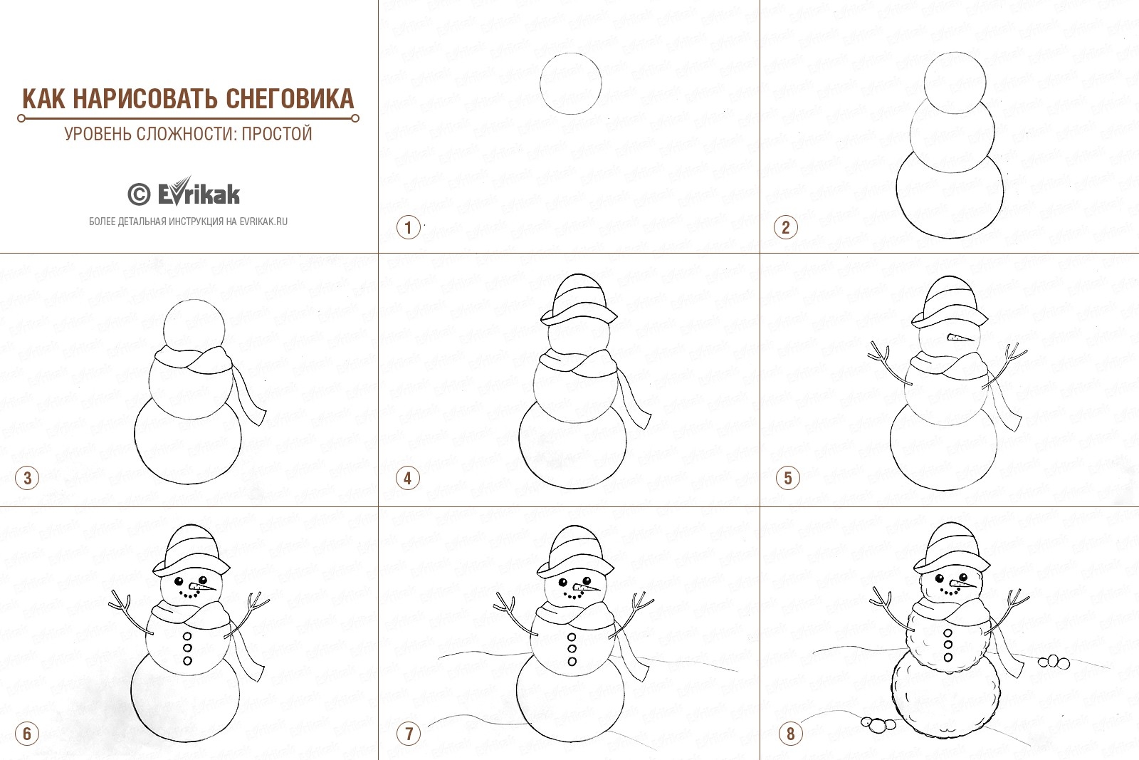 Пошаговая инструкция новогоднего снеговика из бумажной тарелки конечный результат