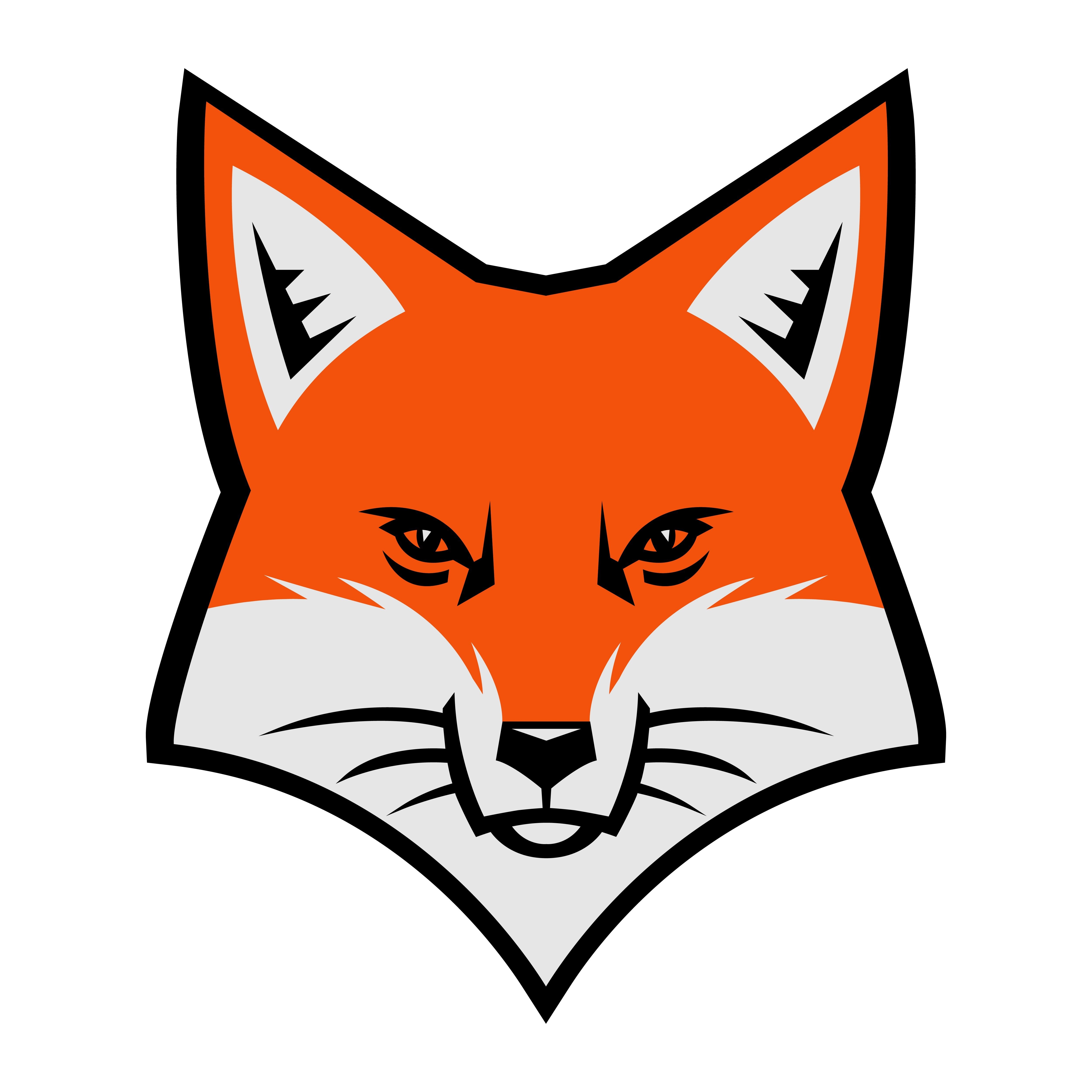Морда лисы логотип
