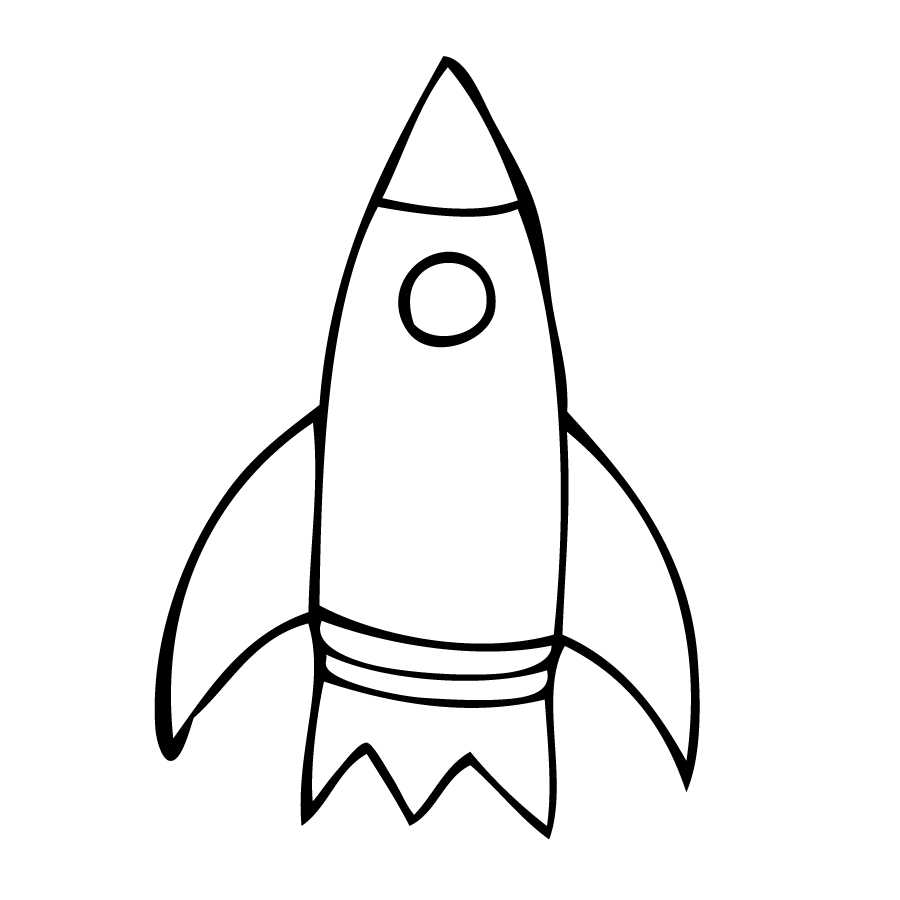 Ракета рисунок легко. Ракета рисунок. Ракета рисунок карандашом. Ракета контур. Ракета для рисования для детей.